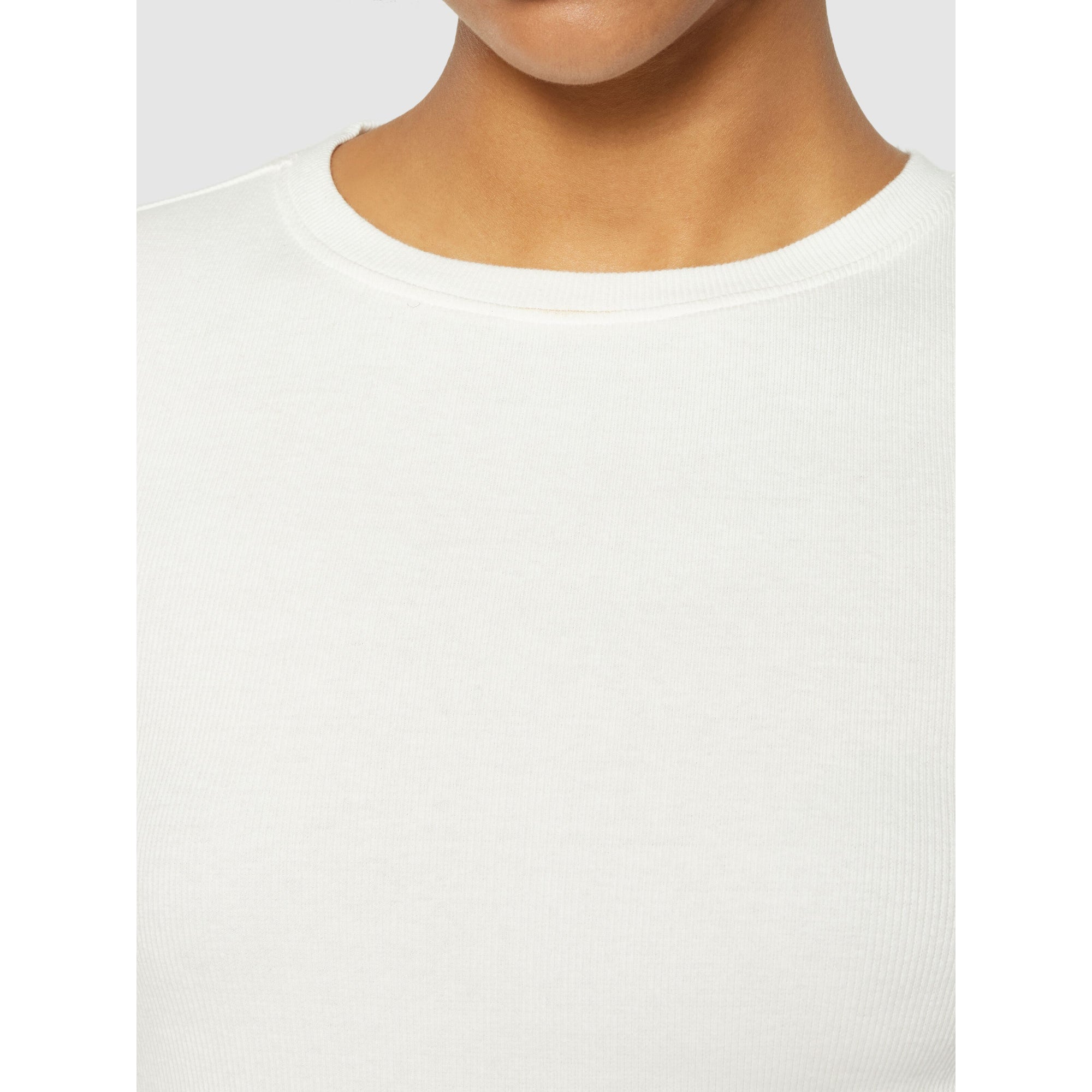Halbarmshirt RIB T-SHIRT aus Bio-Baumwolle