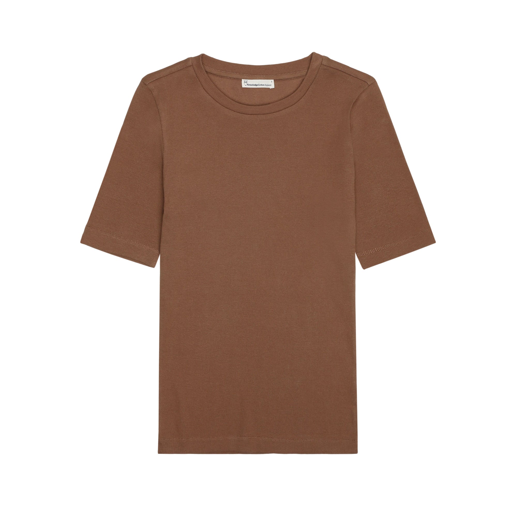 Halbarmshirt RIB T-SHIRT aus Bio-Baumwolle
