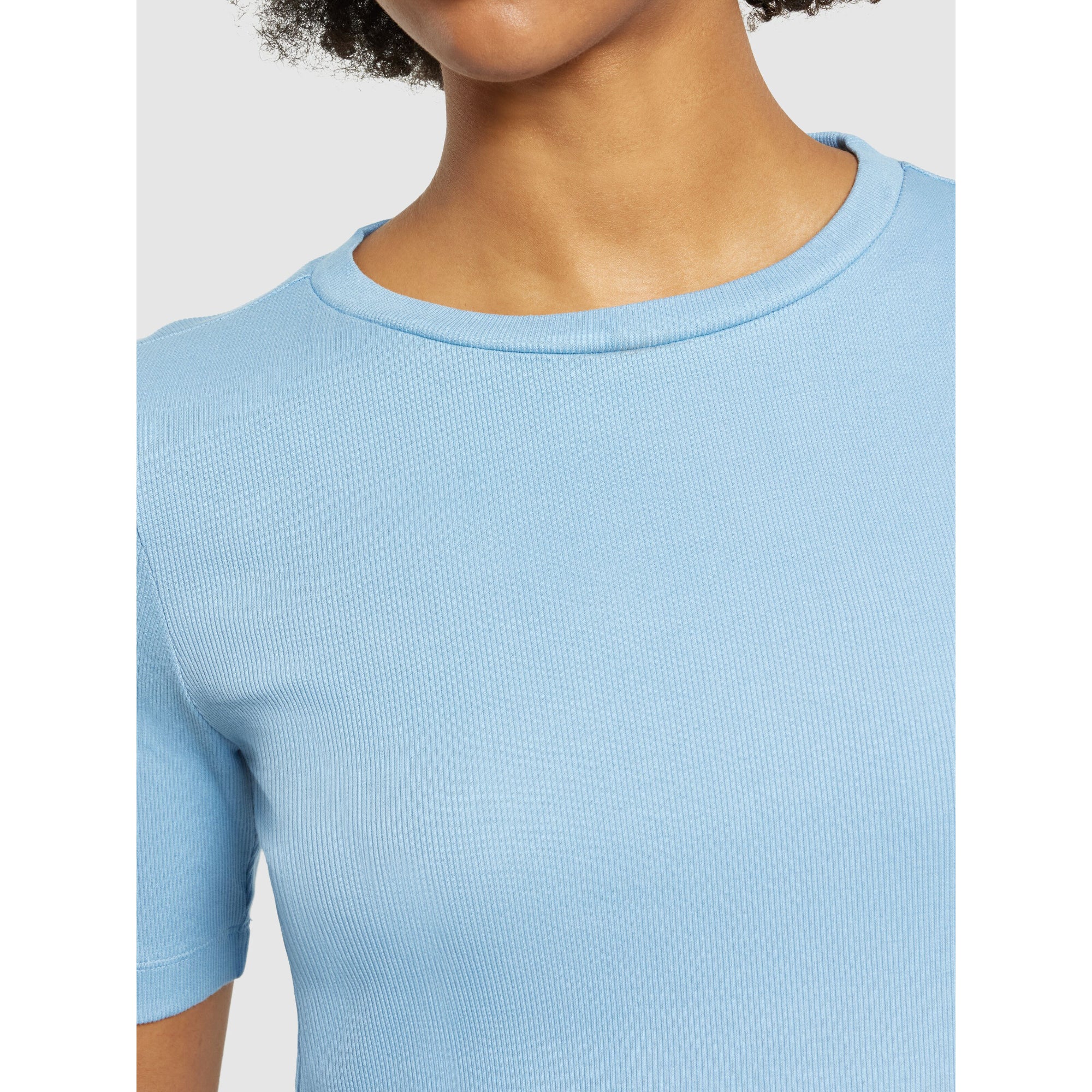 Halbarmshirt RIB T-SHIRT aus Bio-Baumwolle