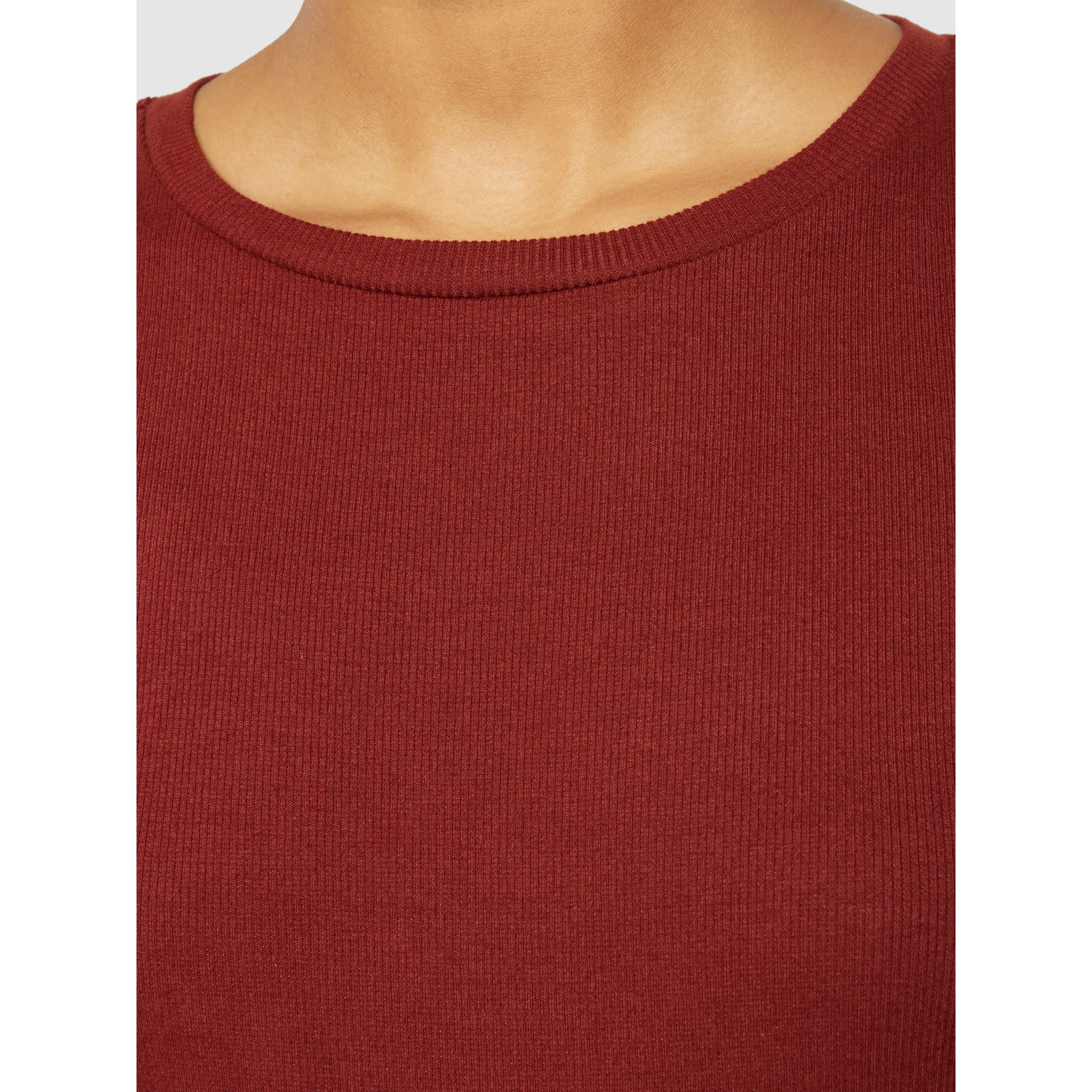 Halbarmshirt RIB T-SHIRT aus Bio-Baumwolle