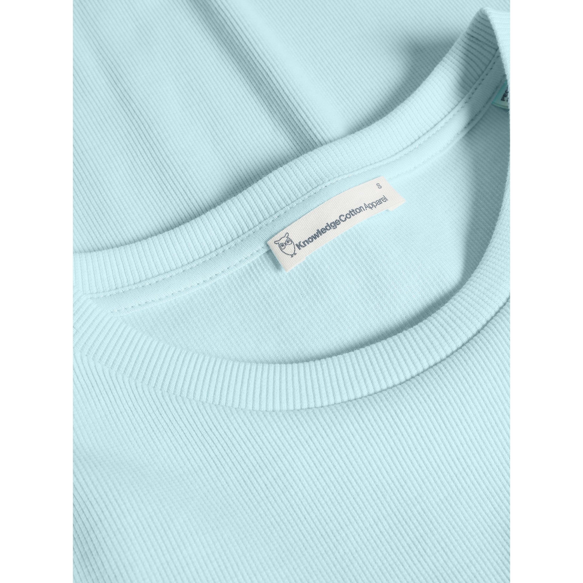 Halbarmshirt RIB T-SHIRT aus Bio-Baumwolle