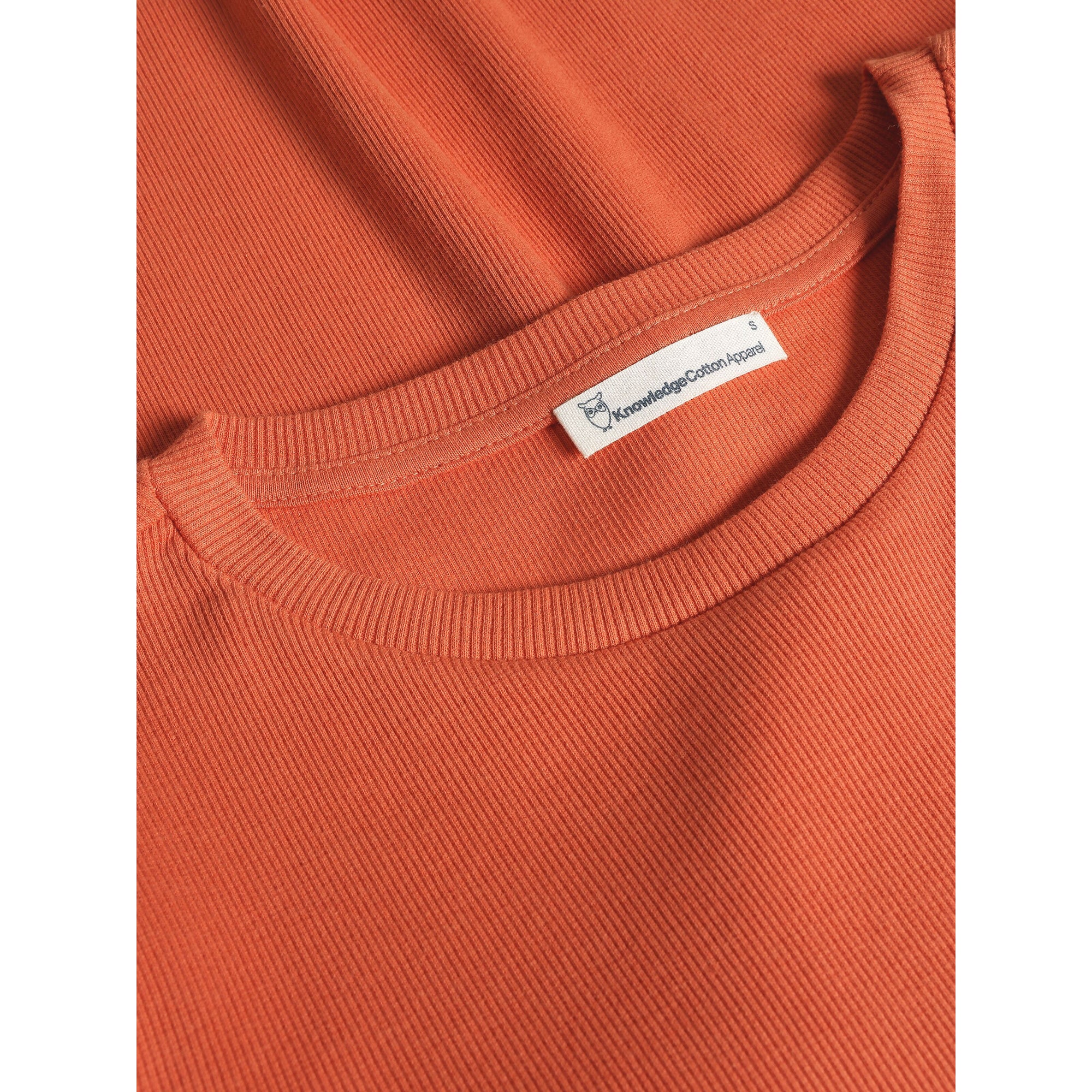 Halbarmshirt RIB T-SHIRT aus Bio-Baumwolle