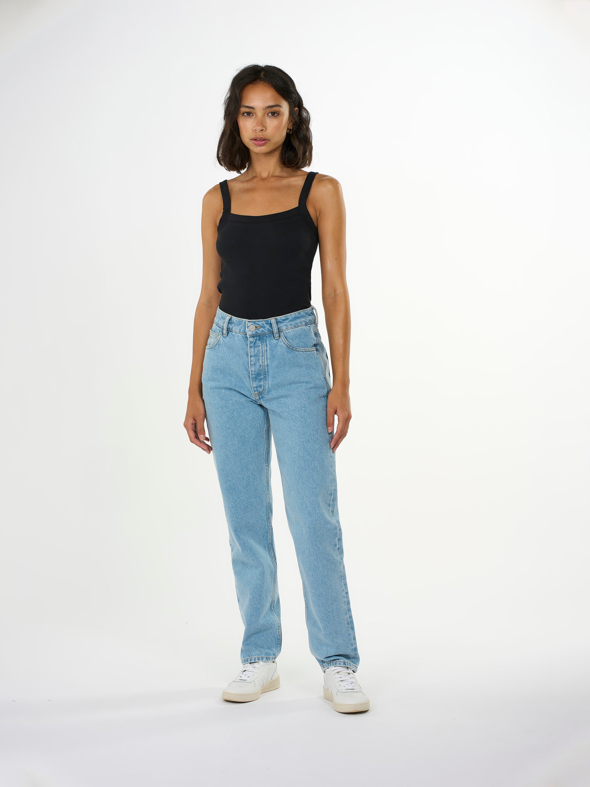 Trägertop RIB STRAB aus Bio-Baumwolle