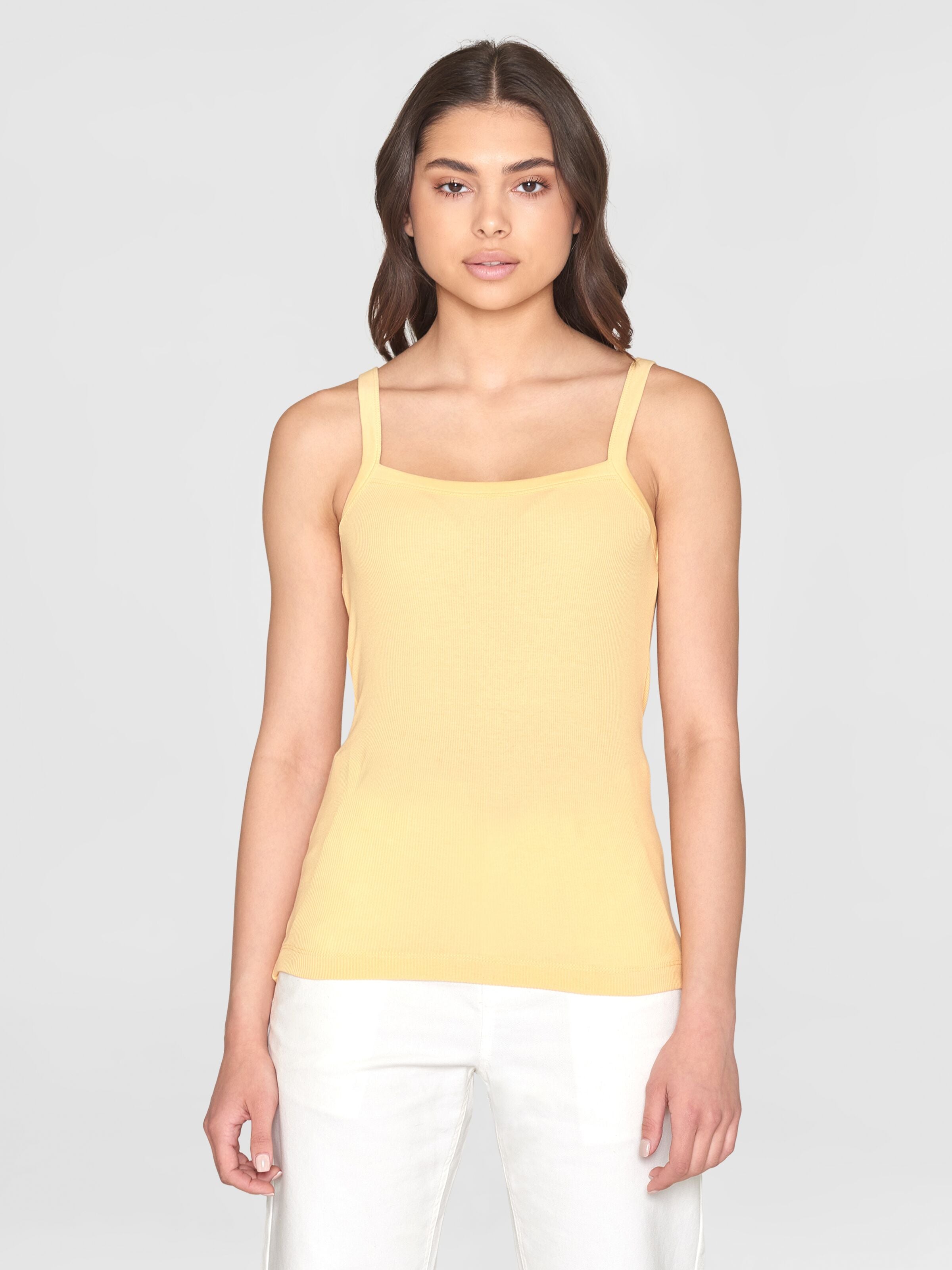 Trägertop RIB STRAB aus Bio-Baumwolle