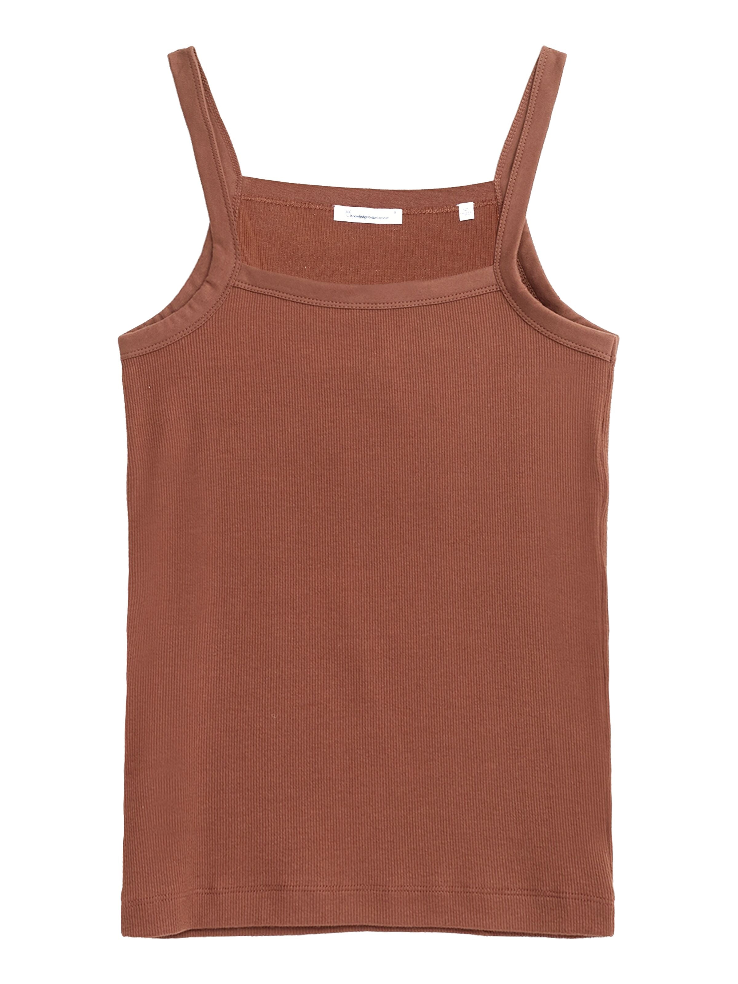 Trägertop RIB STRAB aus Bio-Baumwolle