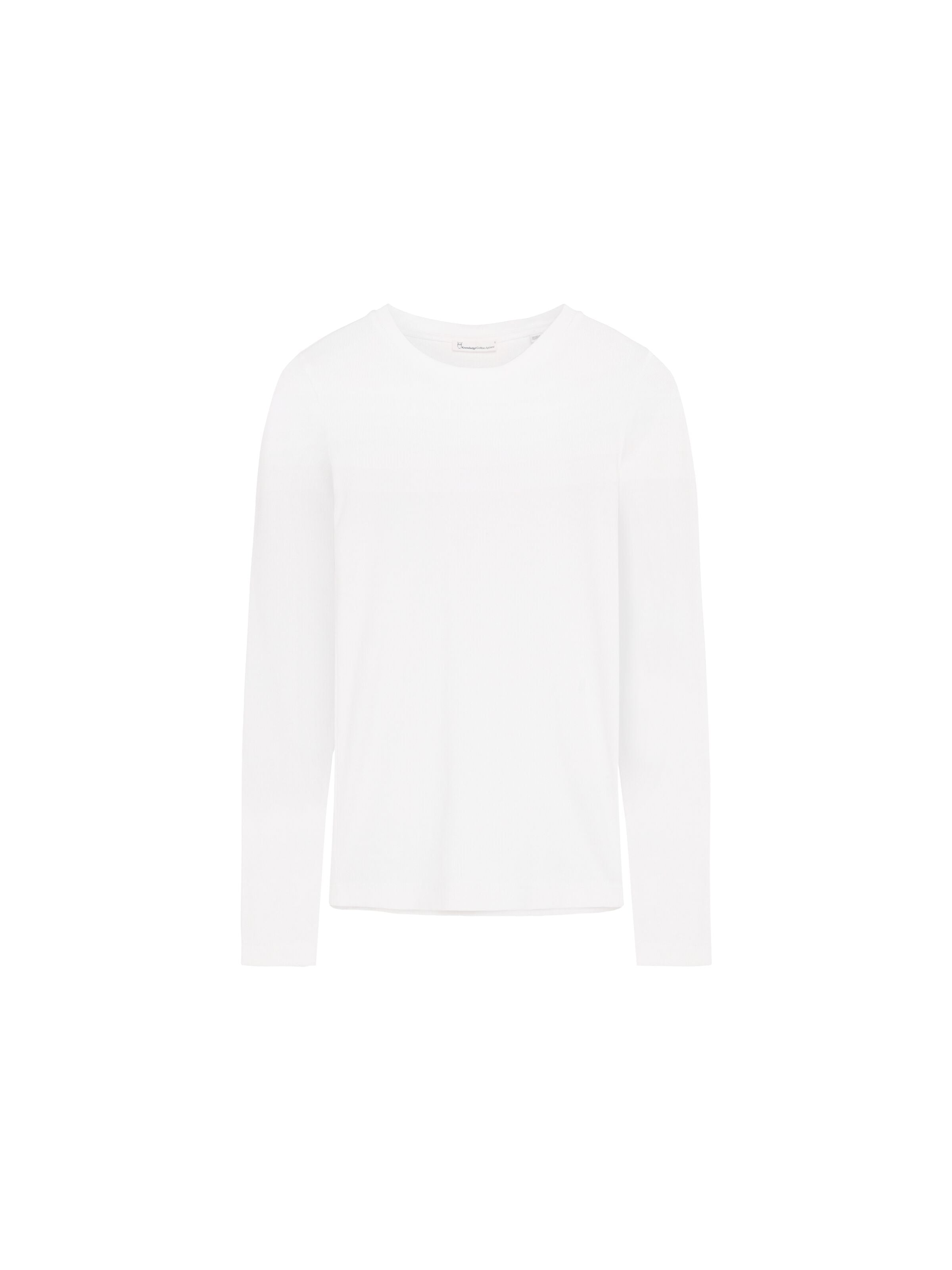 Langarmshirt RIB SCOOP NECK aus Bio-Baumwolle