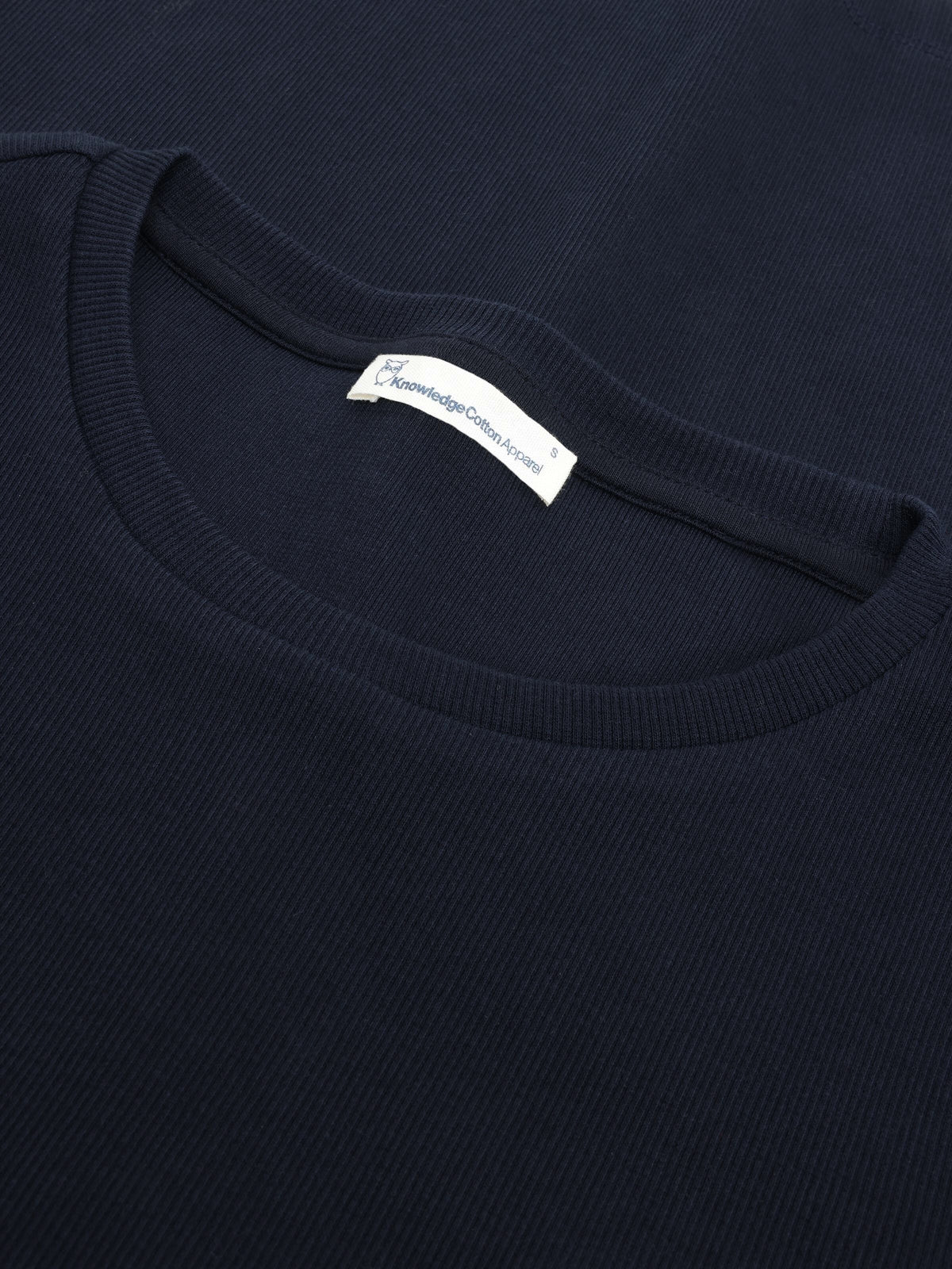 Langarmshirt RIB SCOOP NECK aus Bio-Baumwolle