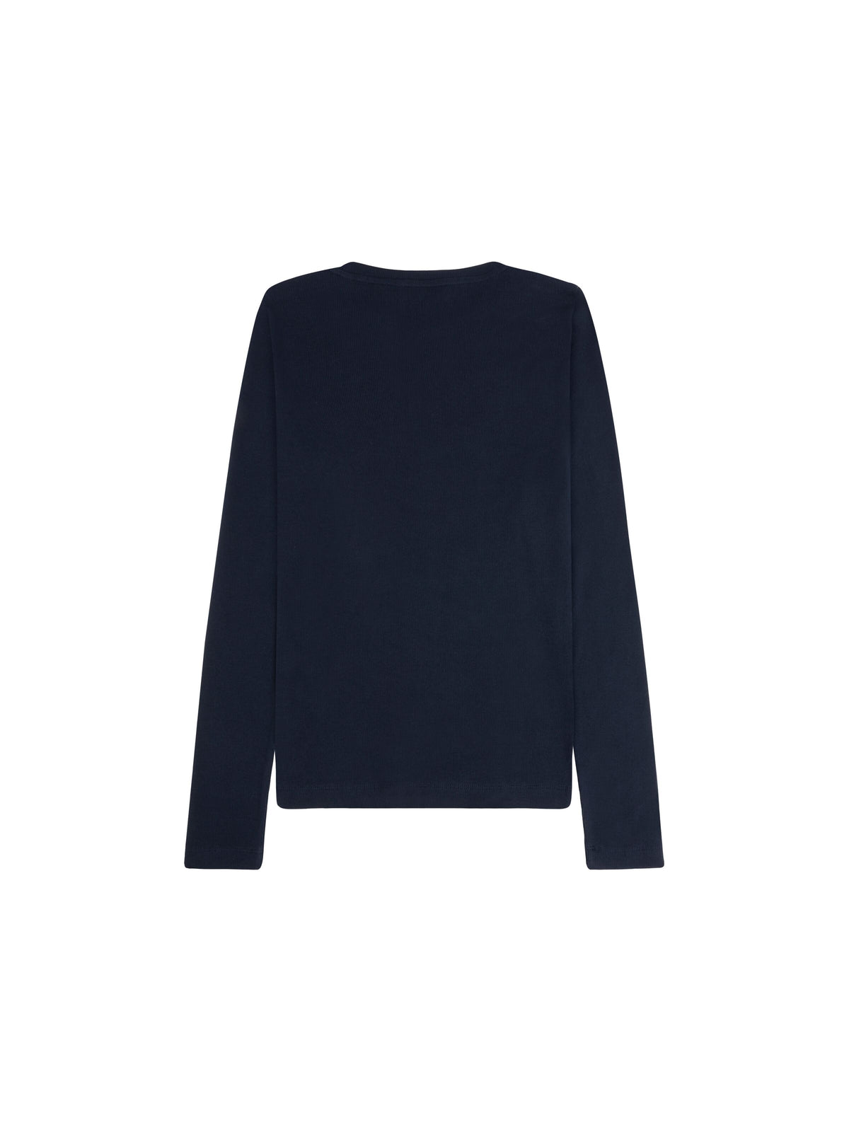 Langarmshirt RIB SCOOP NECK aus Bio-Baumwolle