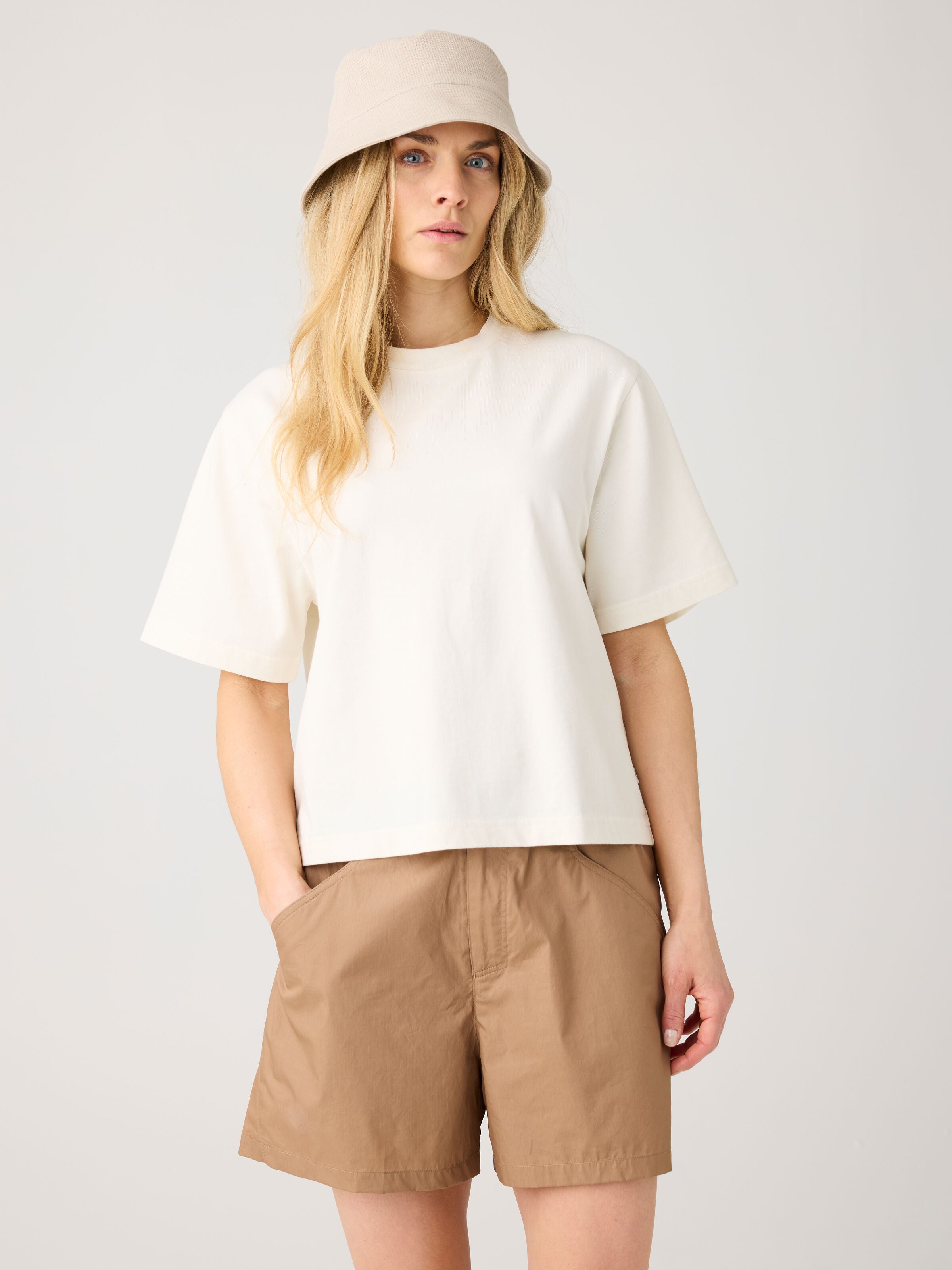 Lockeres T-Shirt aus Bio-Baumwolle