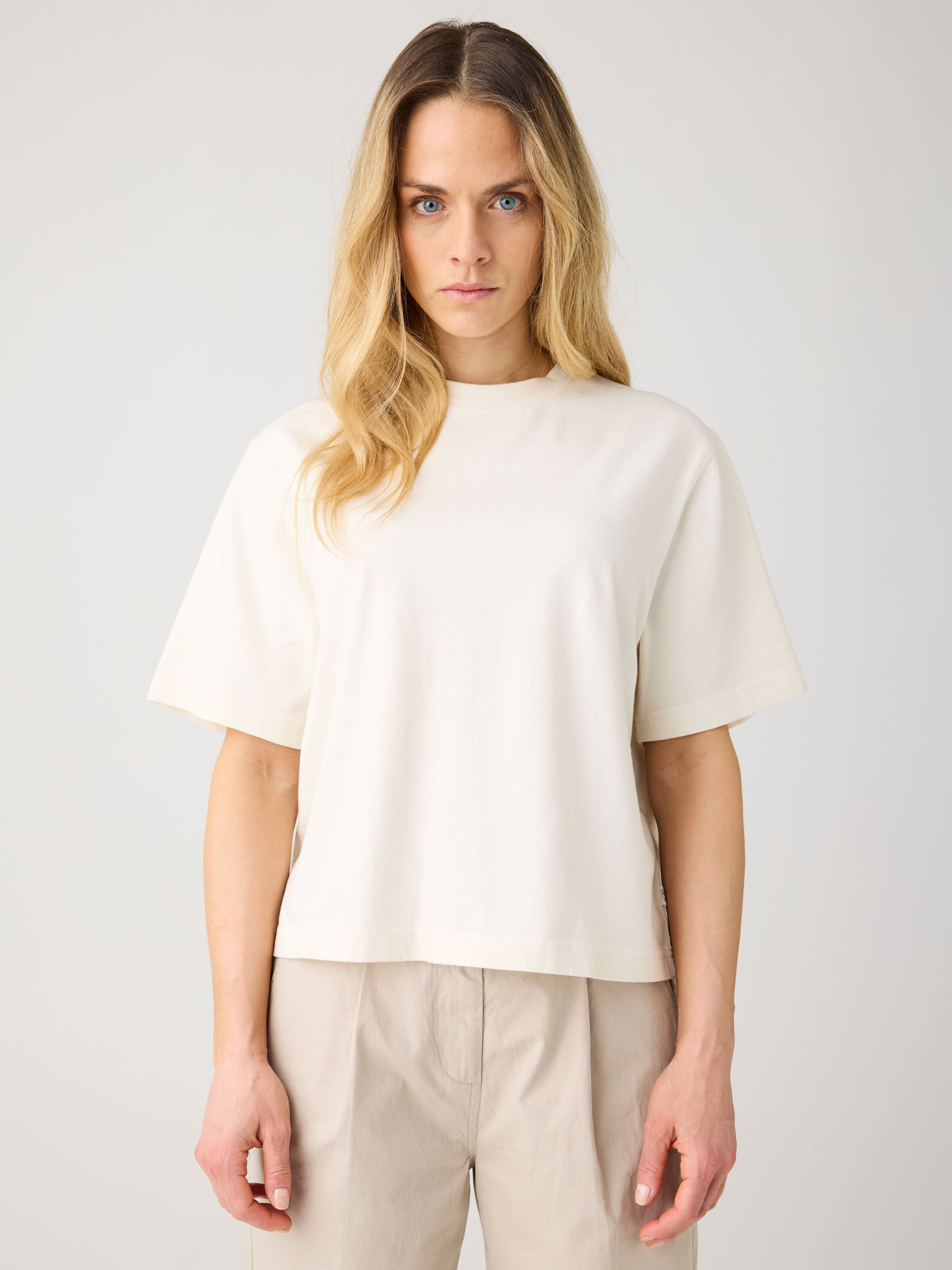 Lockeres T-Shirt aus Bio-Baumwolle