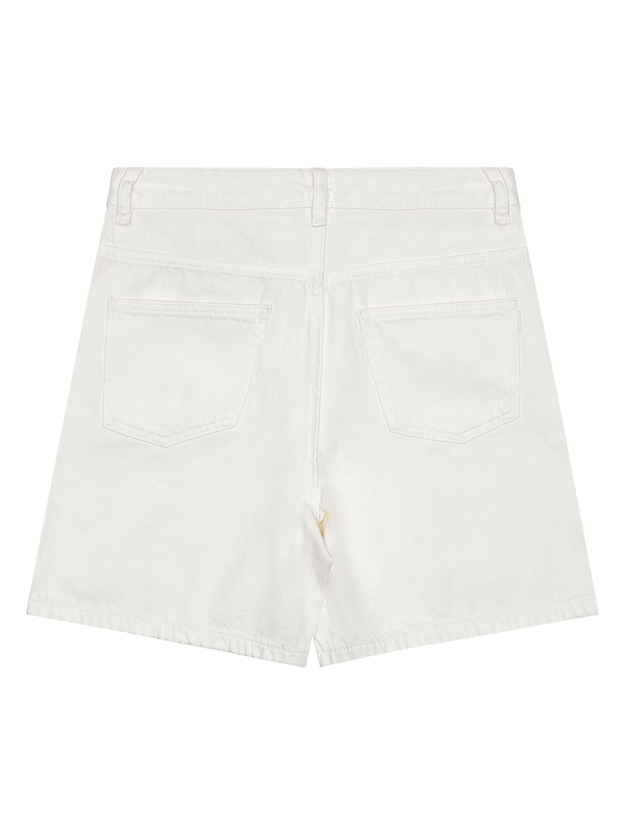 GALE gerade Mid-Rise Twill 5-Pocket-Shorts - GOTS/Vegan