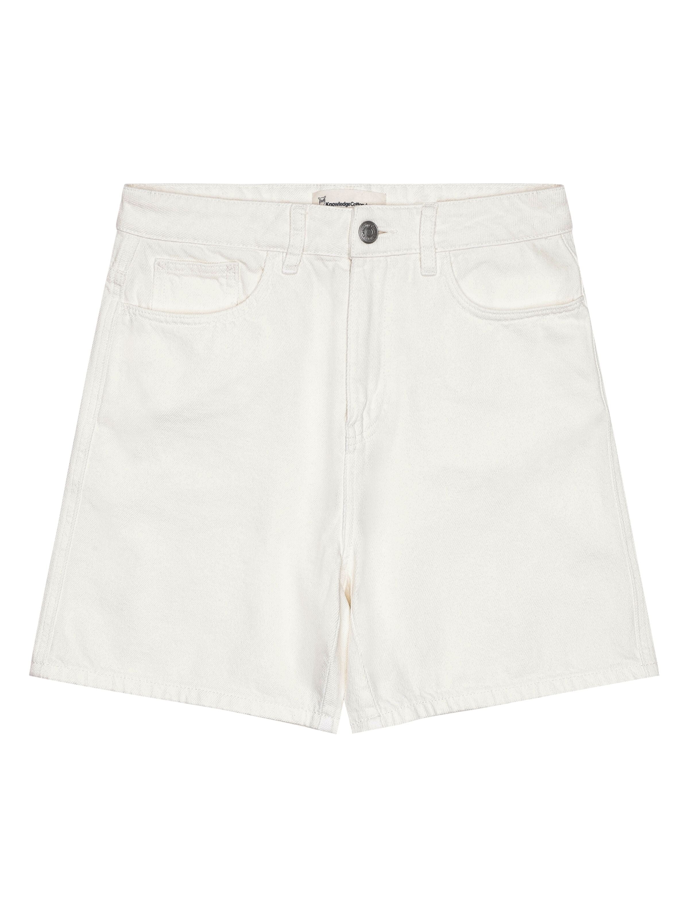 GALE gerade Mid-Rise Twill 5-Pocket-Shorts - GOTS/Vegan