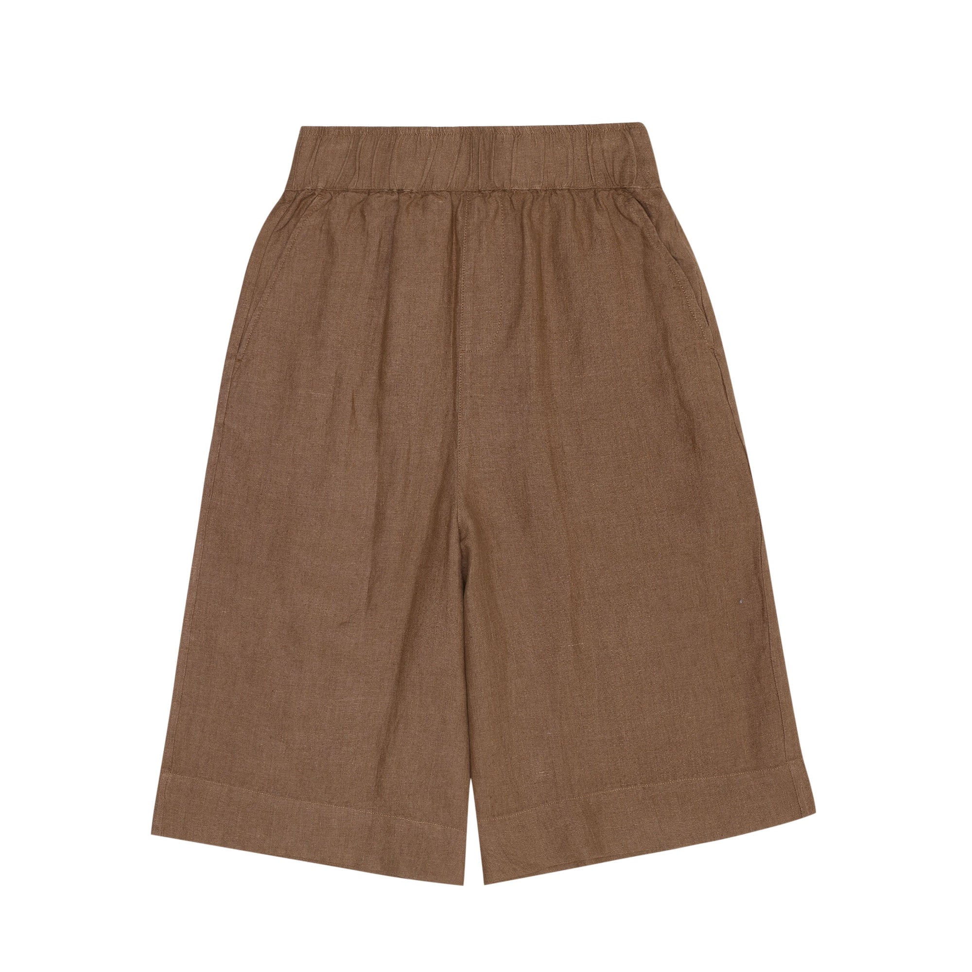 EVE Culotte hohe Leinen-Shorts - GOTS/Vegan