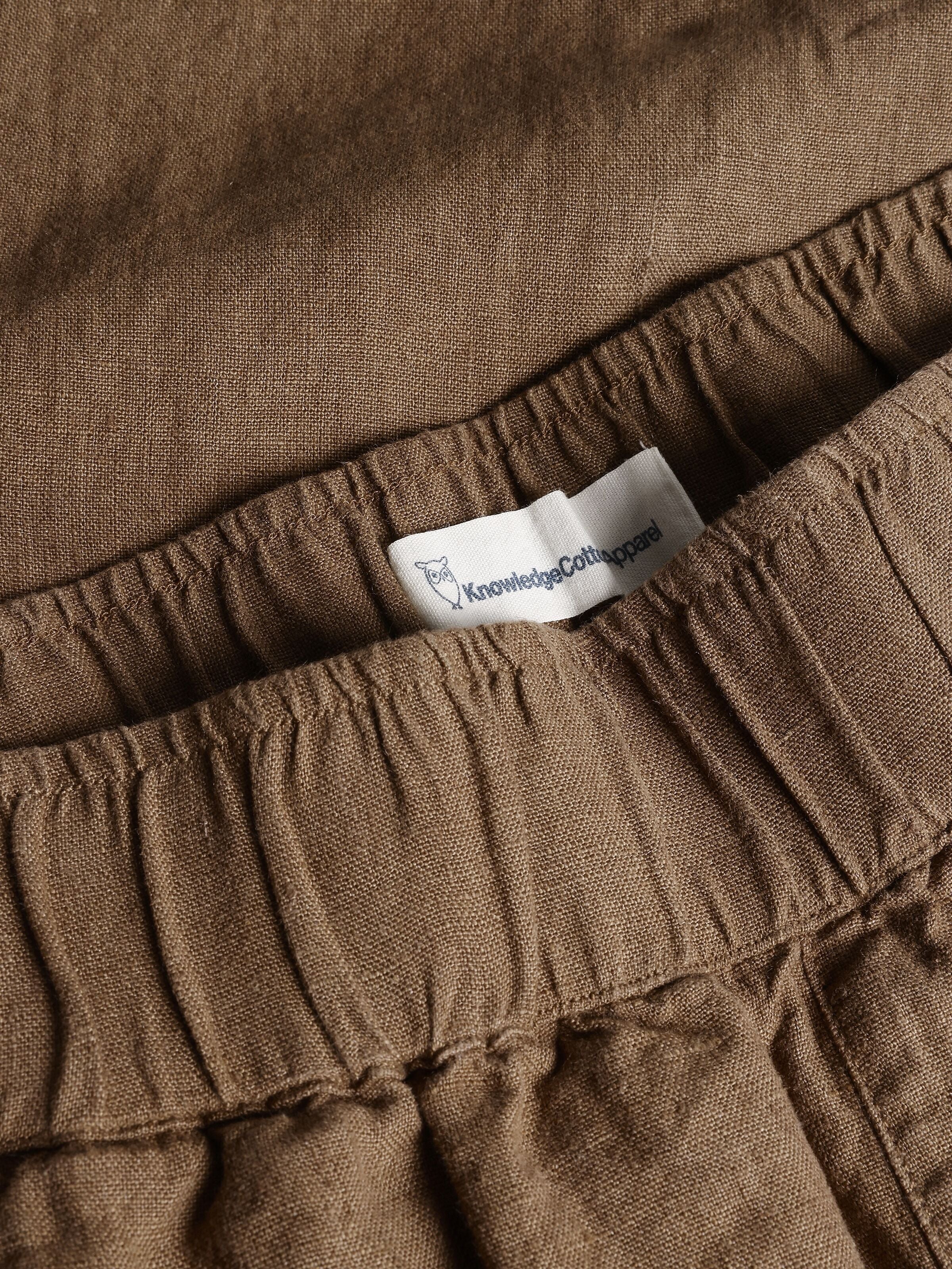 EVE Culotte hohe Leinen-Shorts - GOTS/Vegan