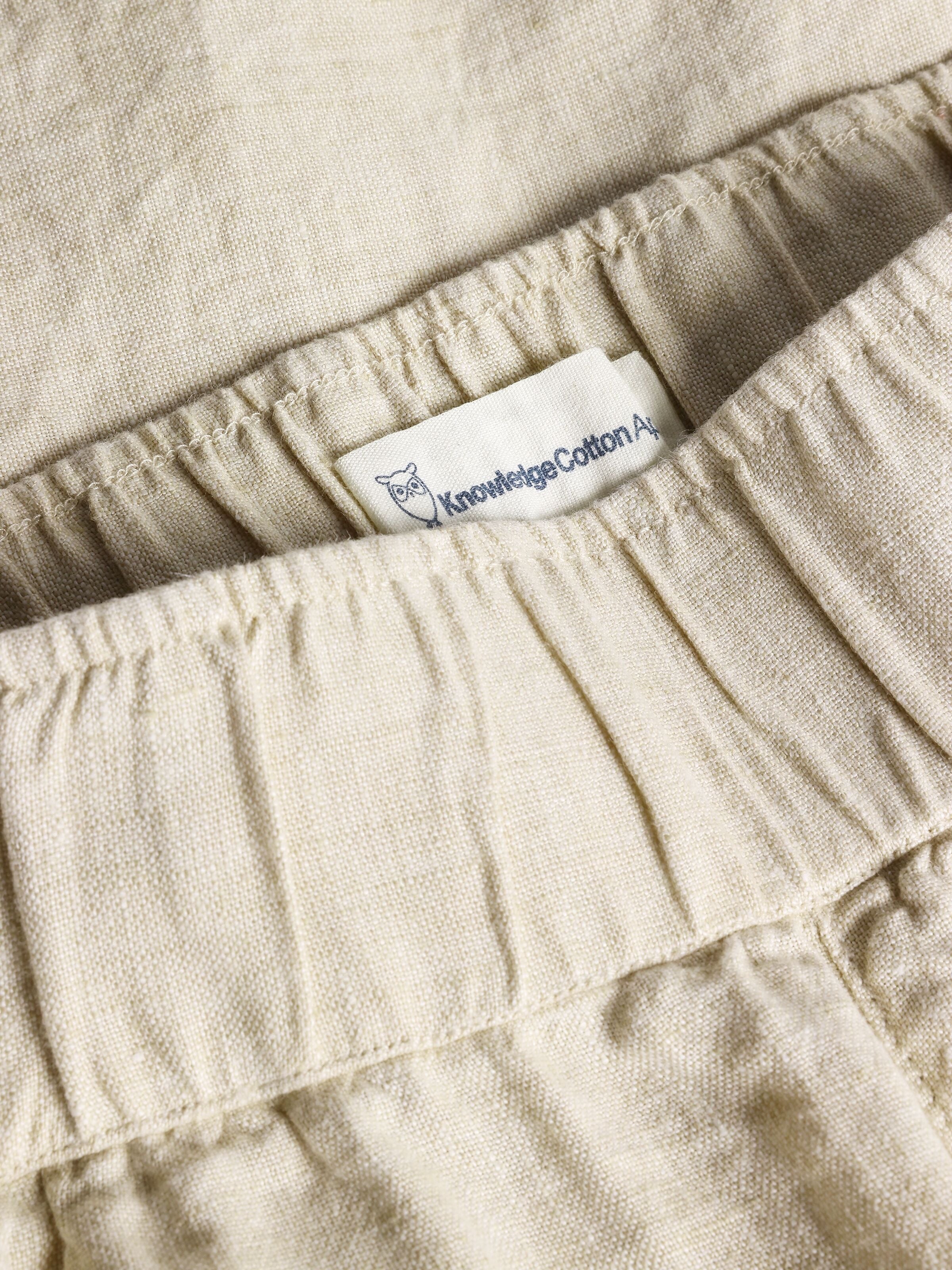 EVE Culotte hohe Leinen-Shorts - GOTS/Vegan