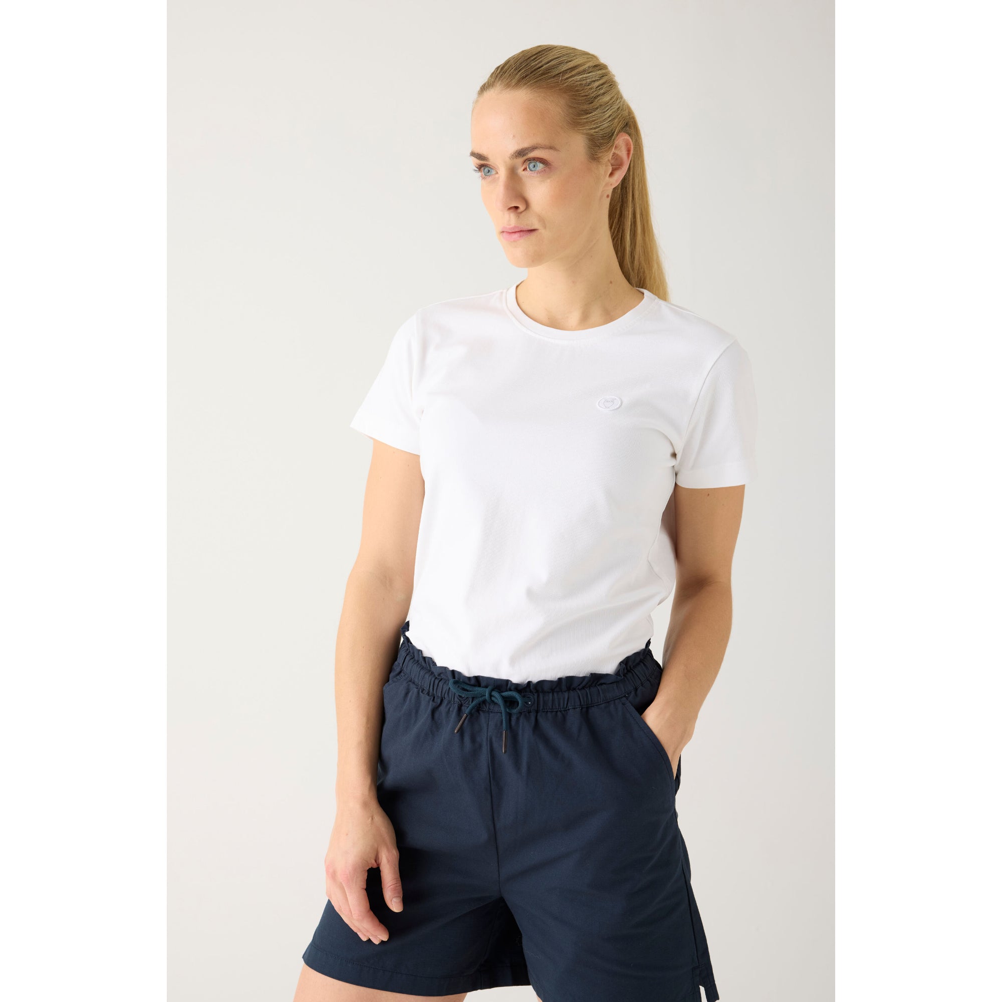 Boardwalk Slub-Shorts mit elastischem Bund - GOTS/Vegan