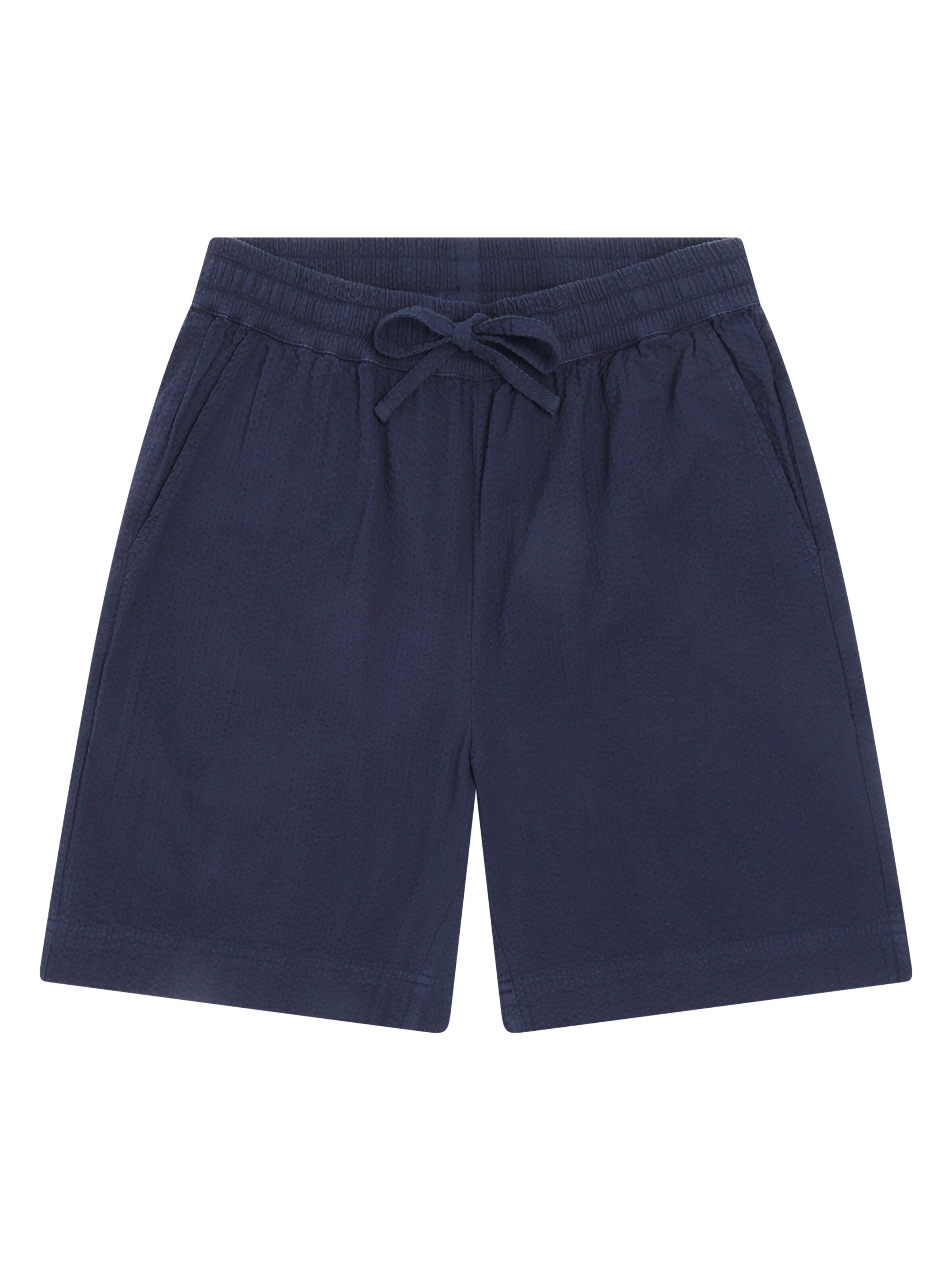 Weite Seersucker-Shorts POSEY aus Bio-Baumwolle