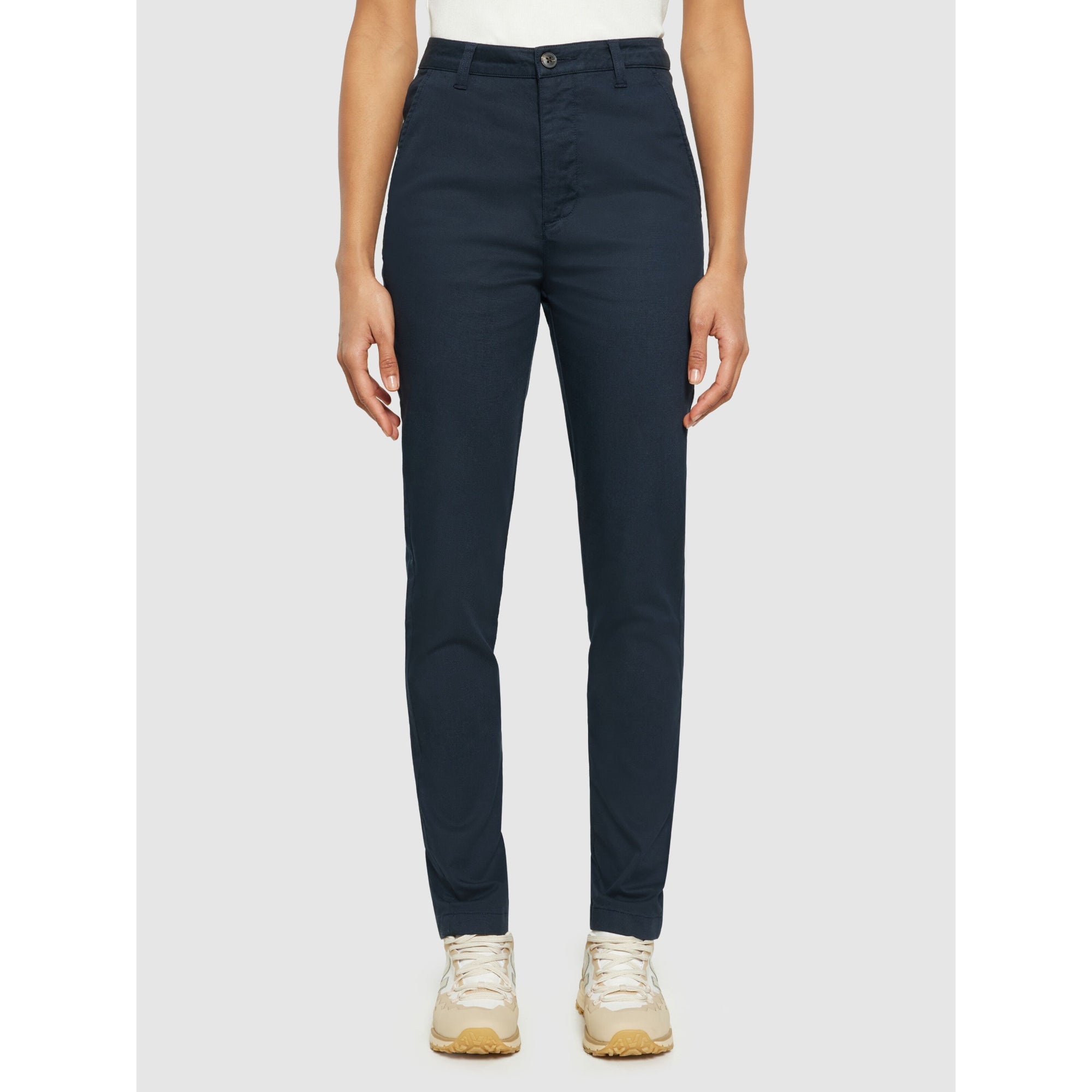IRIS Mom-Fit Mid-Rise Canvas Pique Chino - GOTS/Vegan