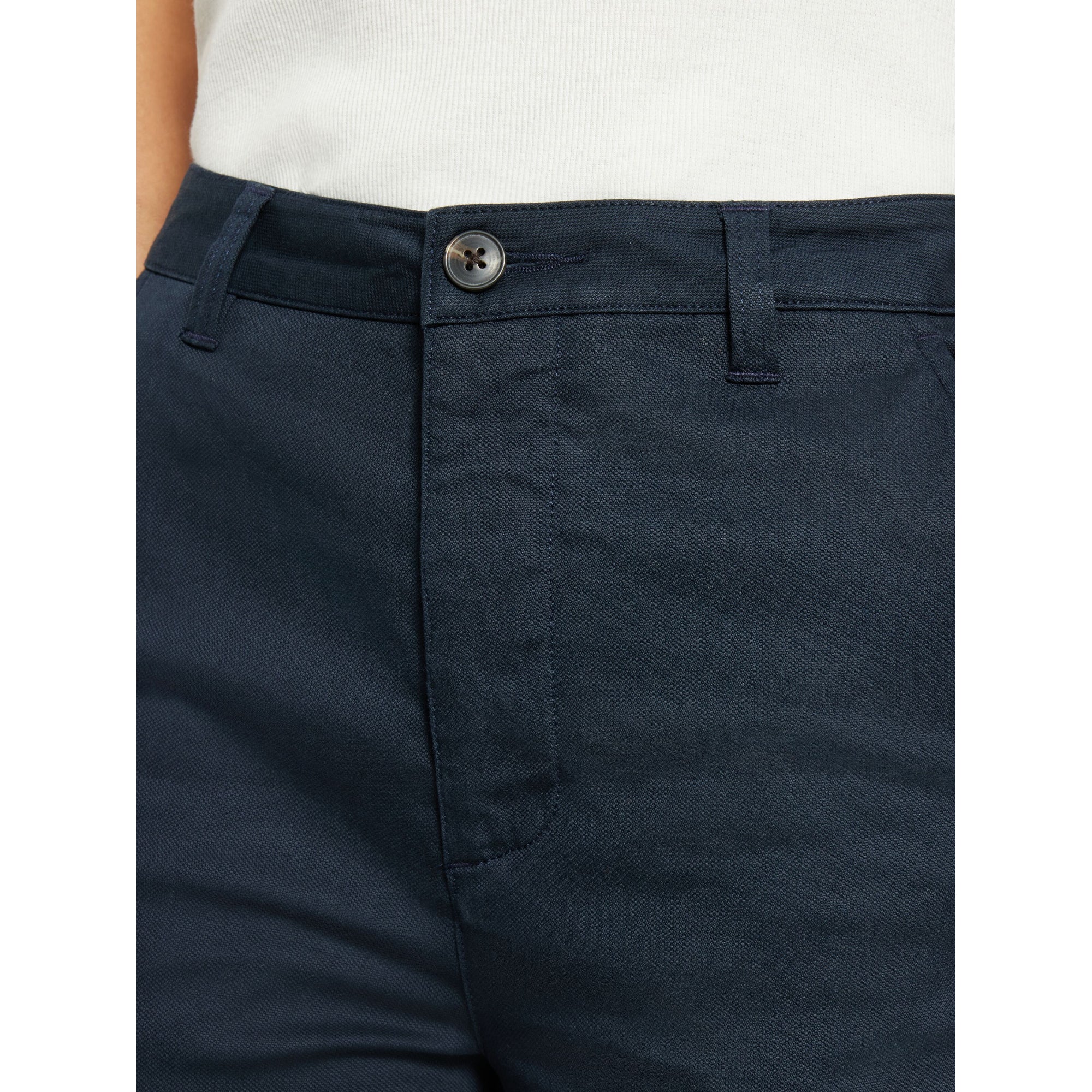 IRIS Mom-Fit Mid-Rise Canvas Pique Chino - GOTS/Vegan