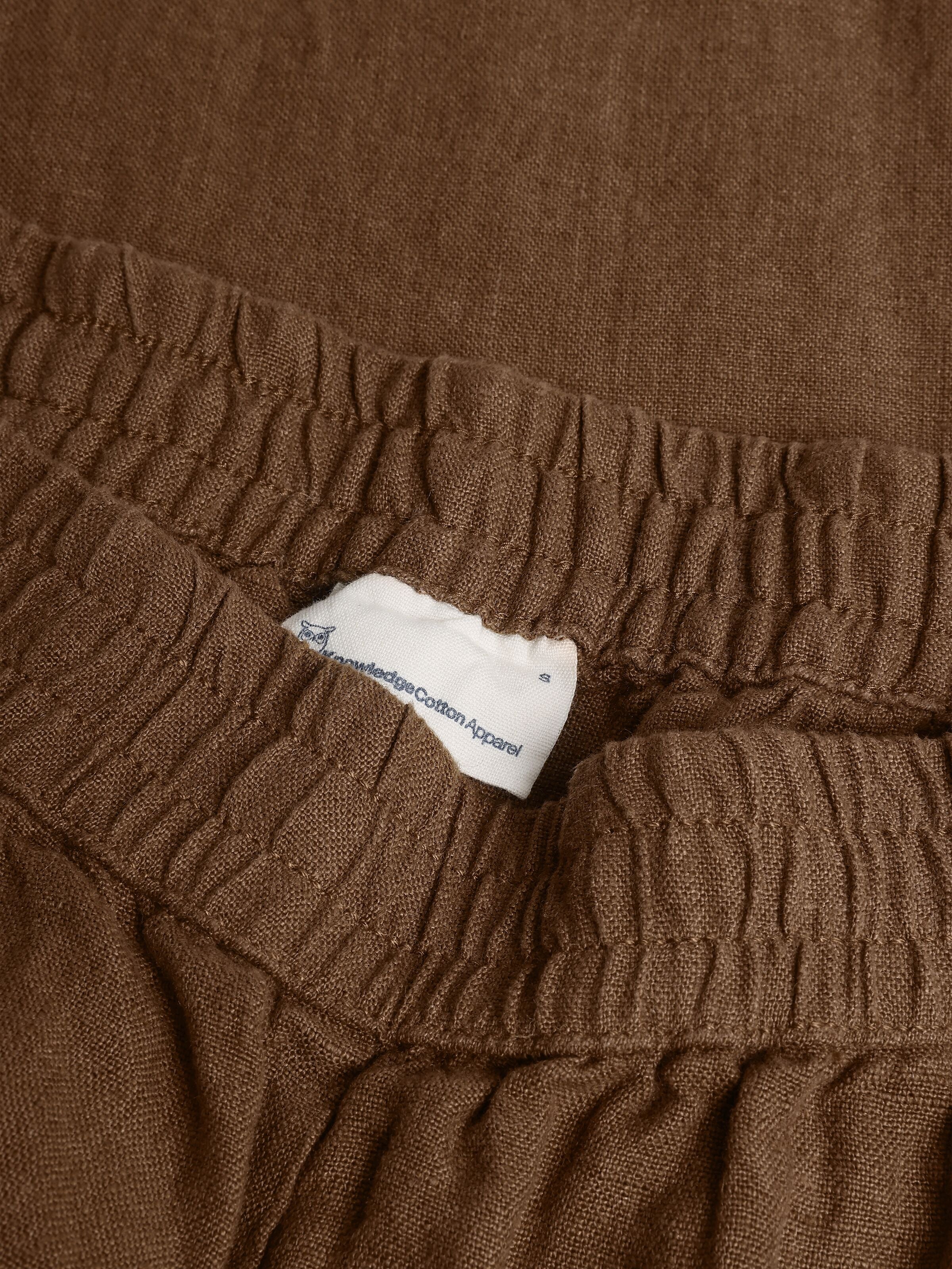 POSEY weite, mittelhohe Leinenhose - GOTS/Vegan