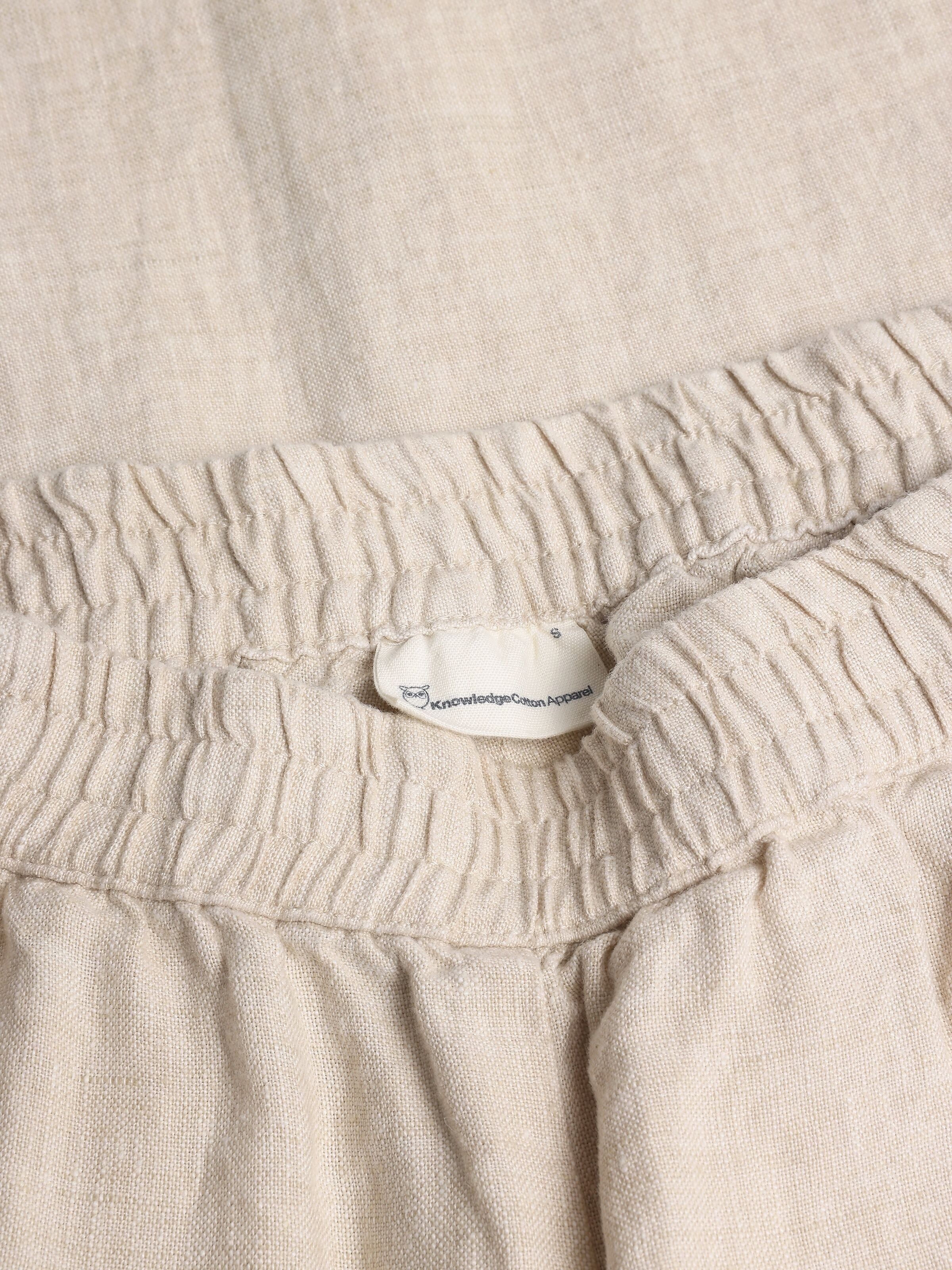 POSEY weite, mittelhohe Leinenhose - GOTS/Vegan