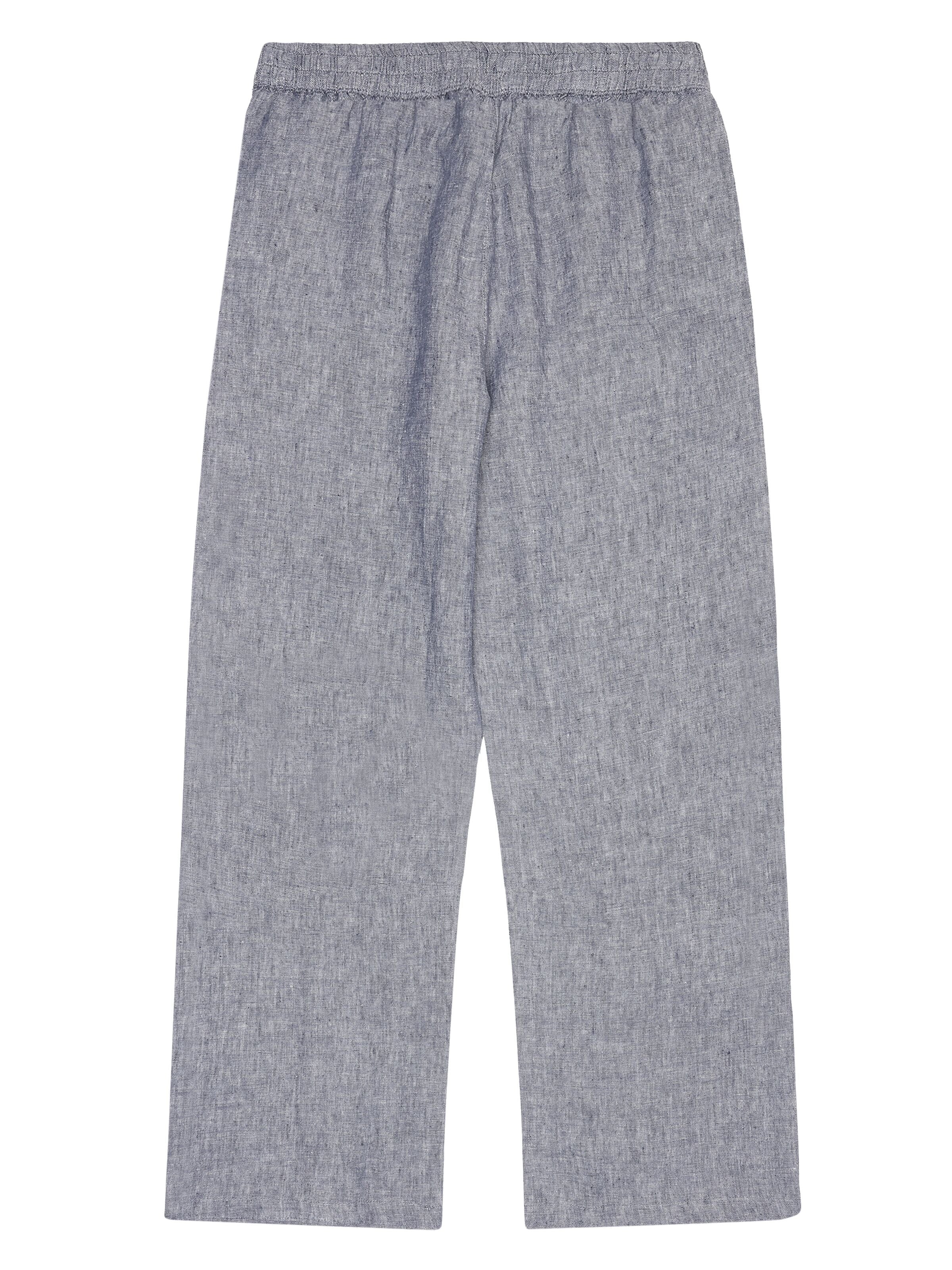 POSEY weite, mittelhohe Leinenhose - GOTS/Vegan