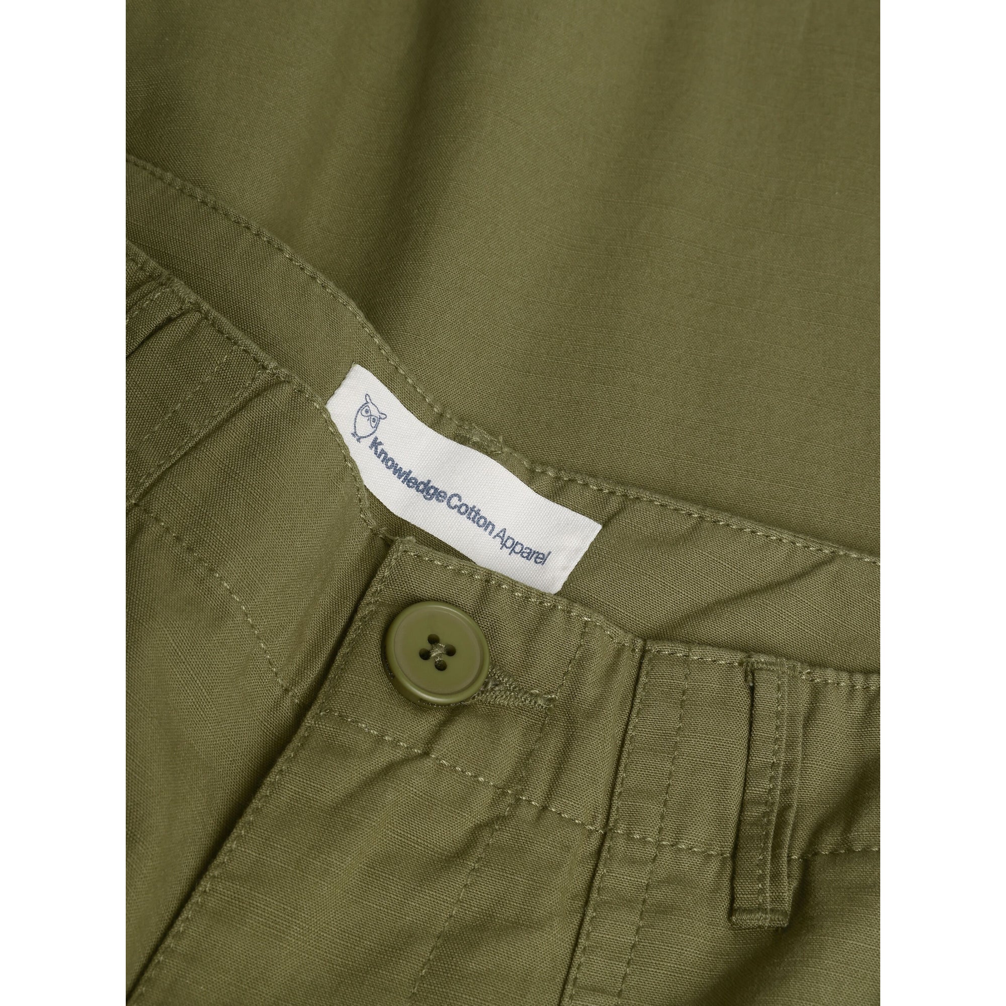 POSEY Midrise weite Slubgarn-Cropped-Hosen GOTS/Vegan