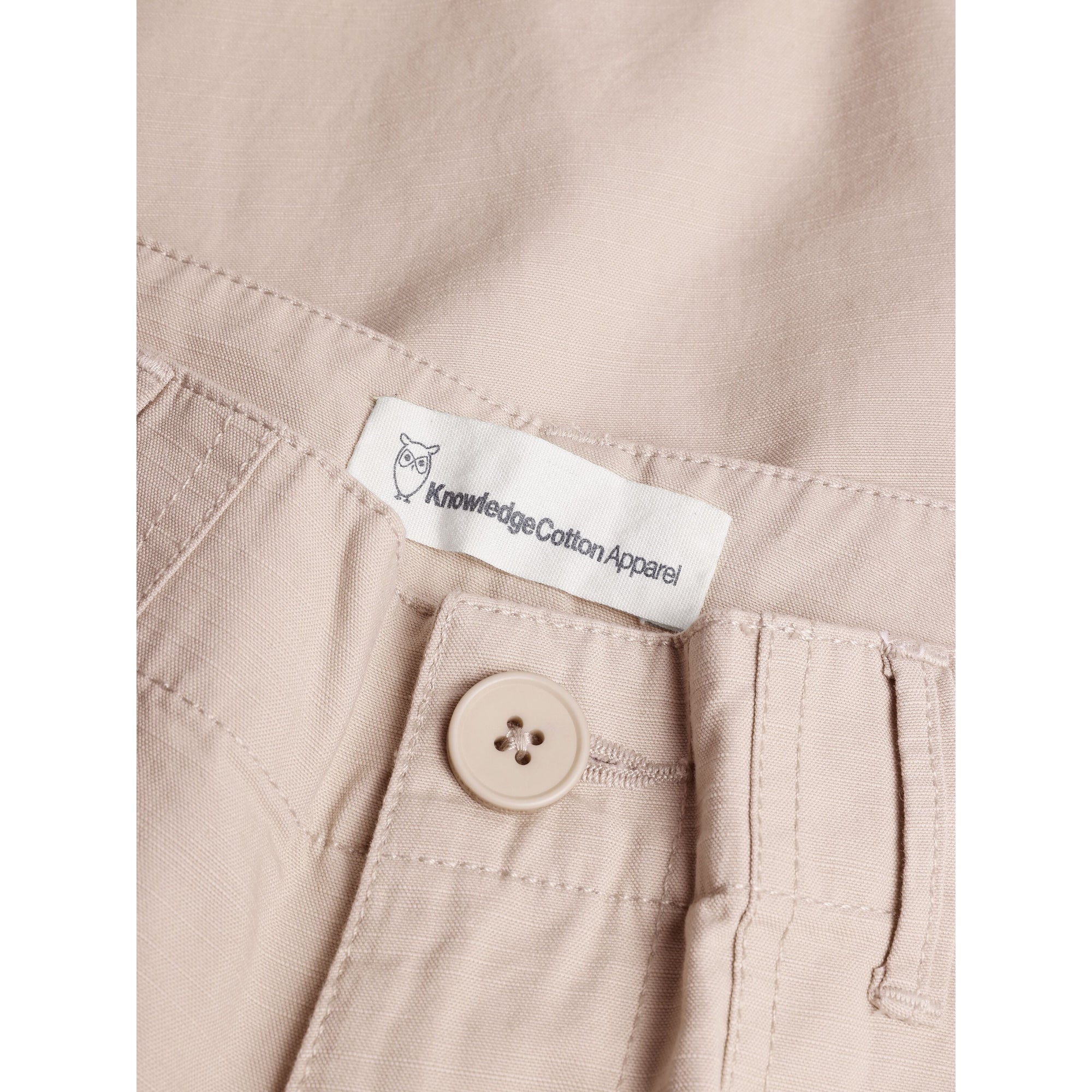 POSEY Midrise weite Slubgarn-Cropped-Hosen GOTS/Vegan