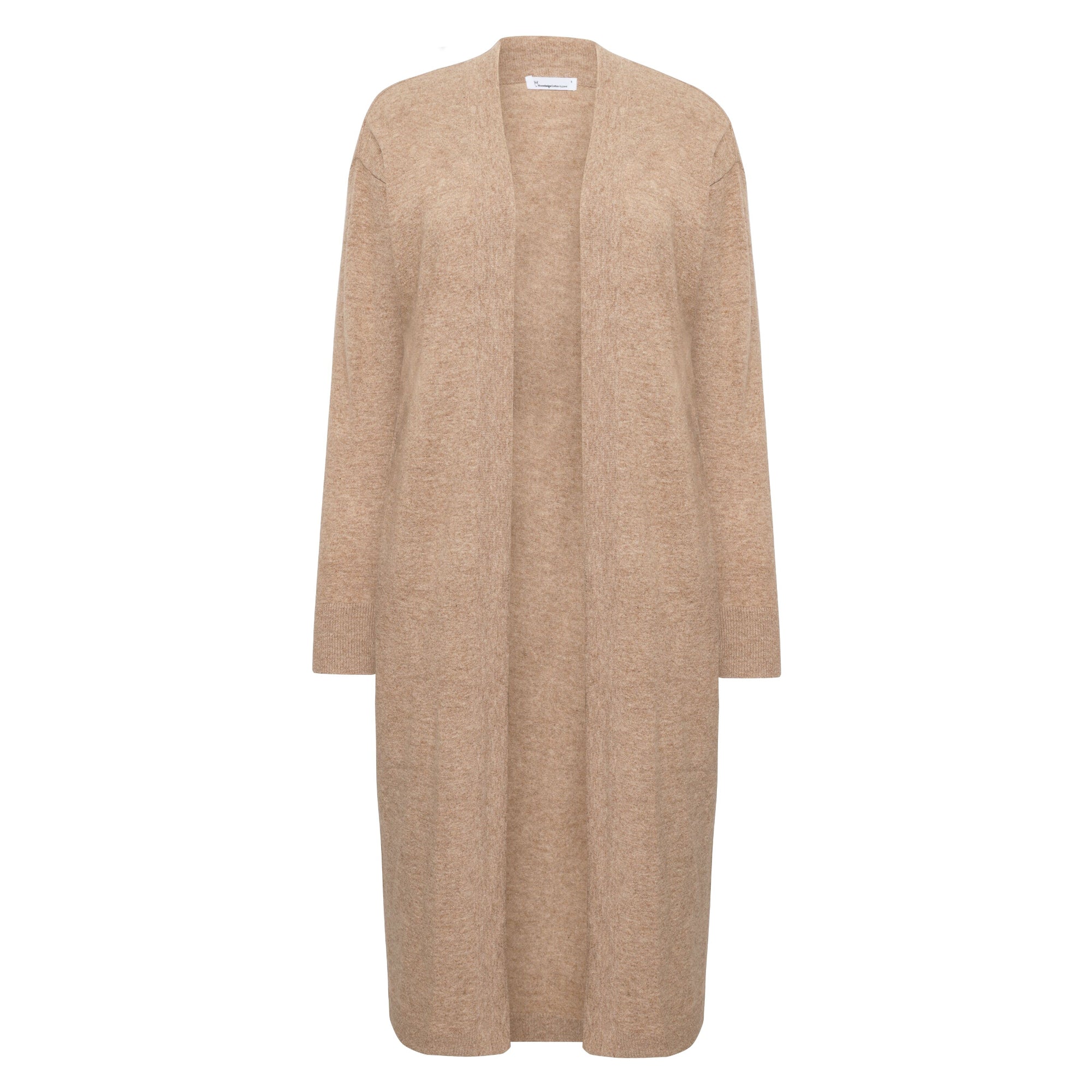 Langer Cardigan aus Bio-Lammwolle