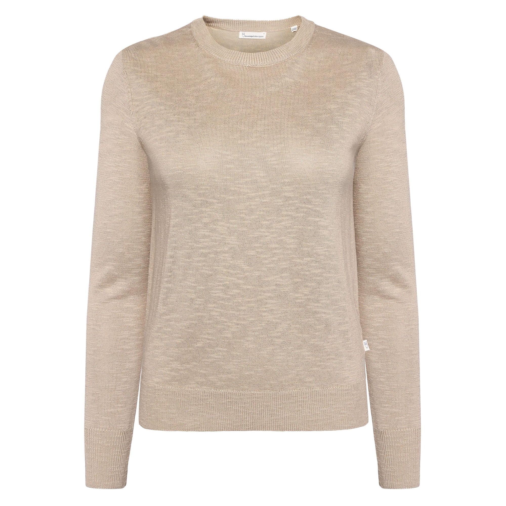 Crew-Neck-Pullover aus Tencel™ Damen