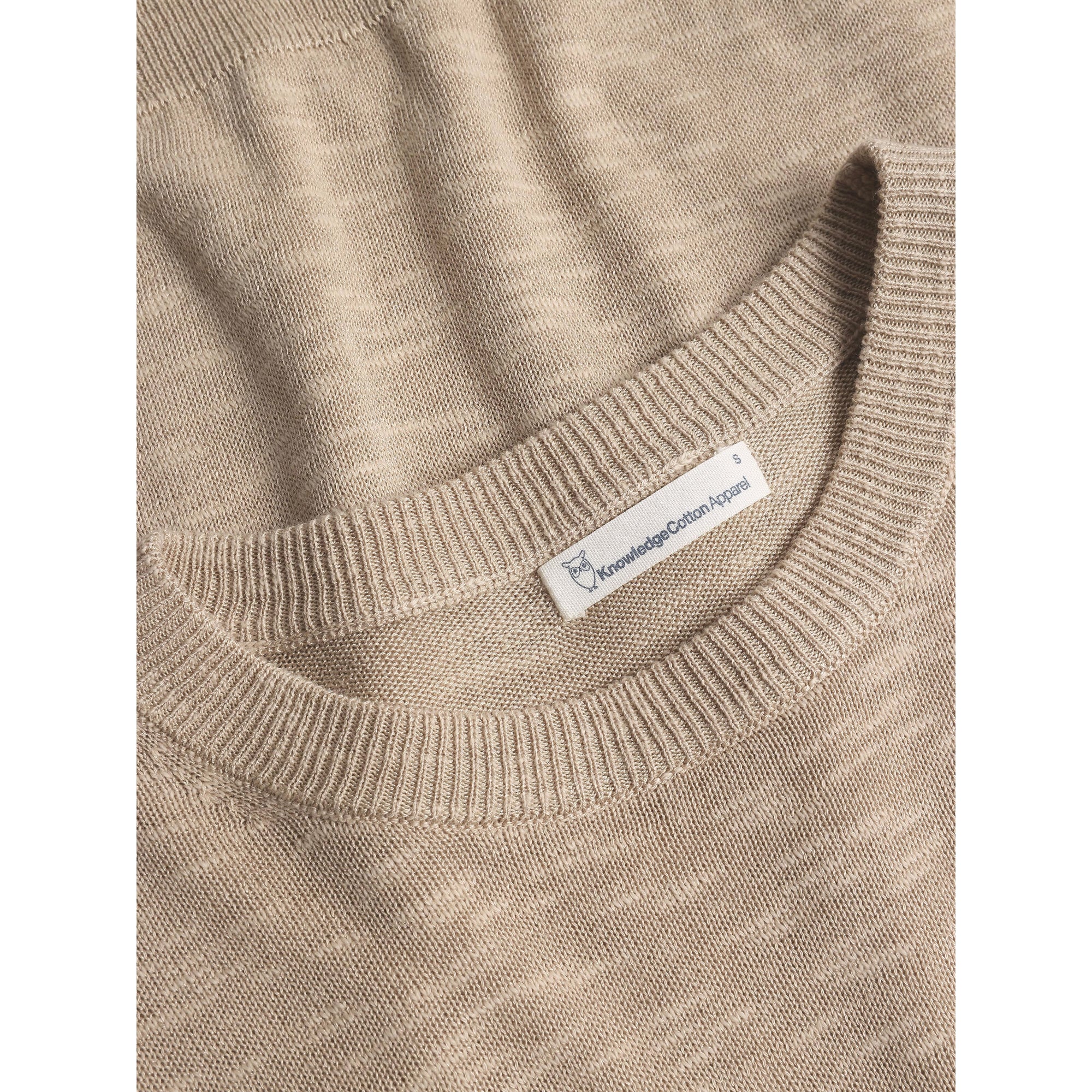 Crew-Neck-Pullover aus Tencel™ Damen