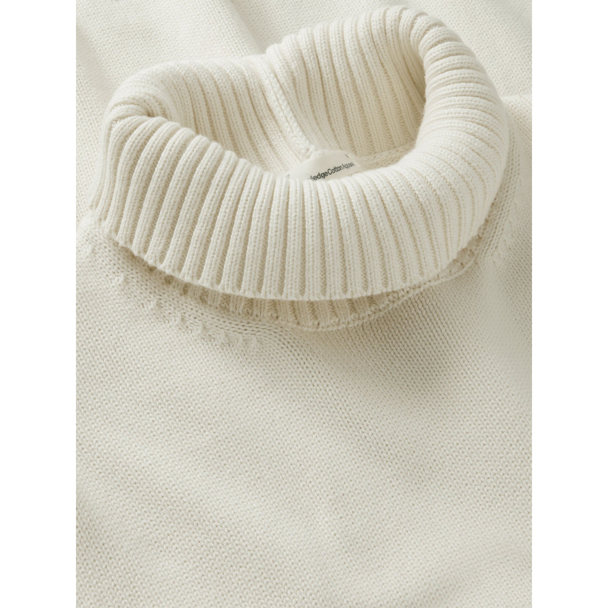 Rollkragen Pullover aus Bio-Baumwolle ROC/GOTS/Vegan