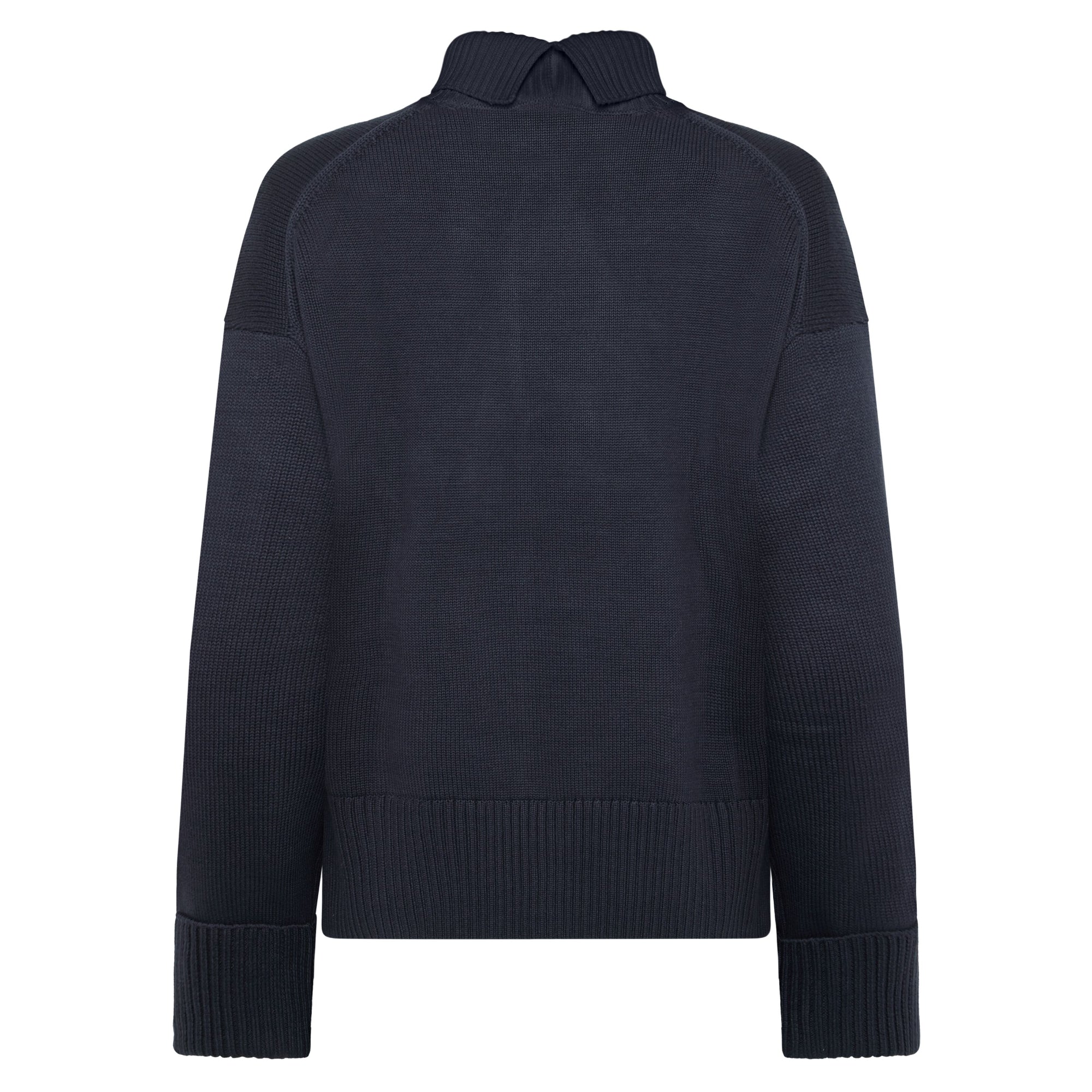 Rollkragen Pullover aus Bio-Baumwolle ROC/GOTS/Vegan