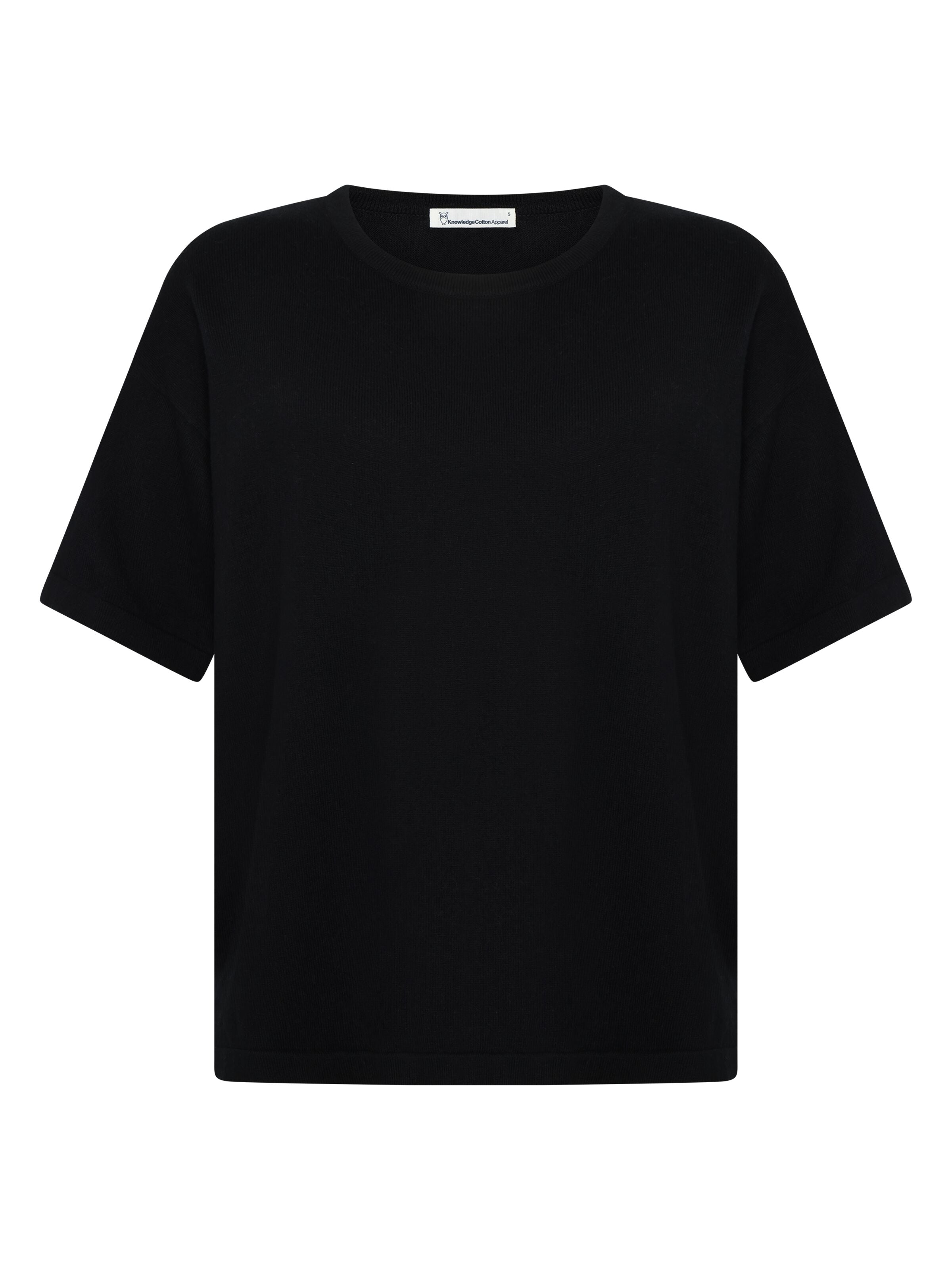 Gestricktes lockeres T-Shirt aus Kaschmir