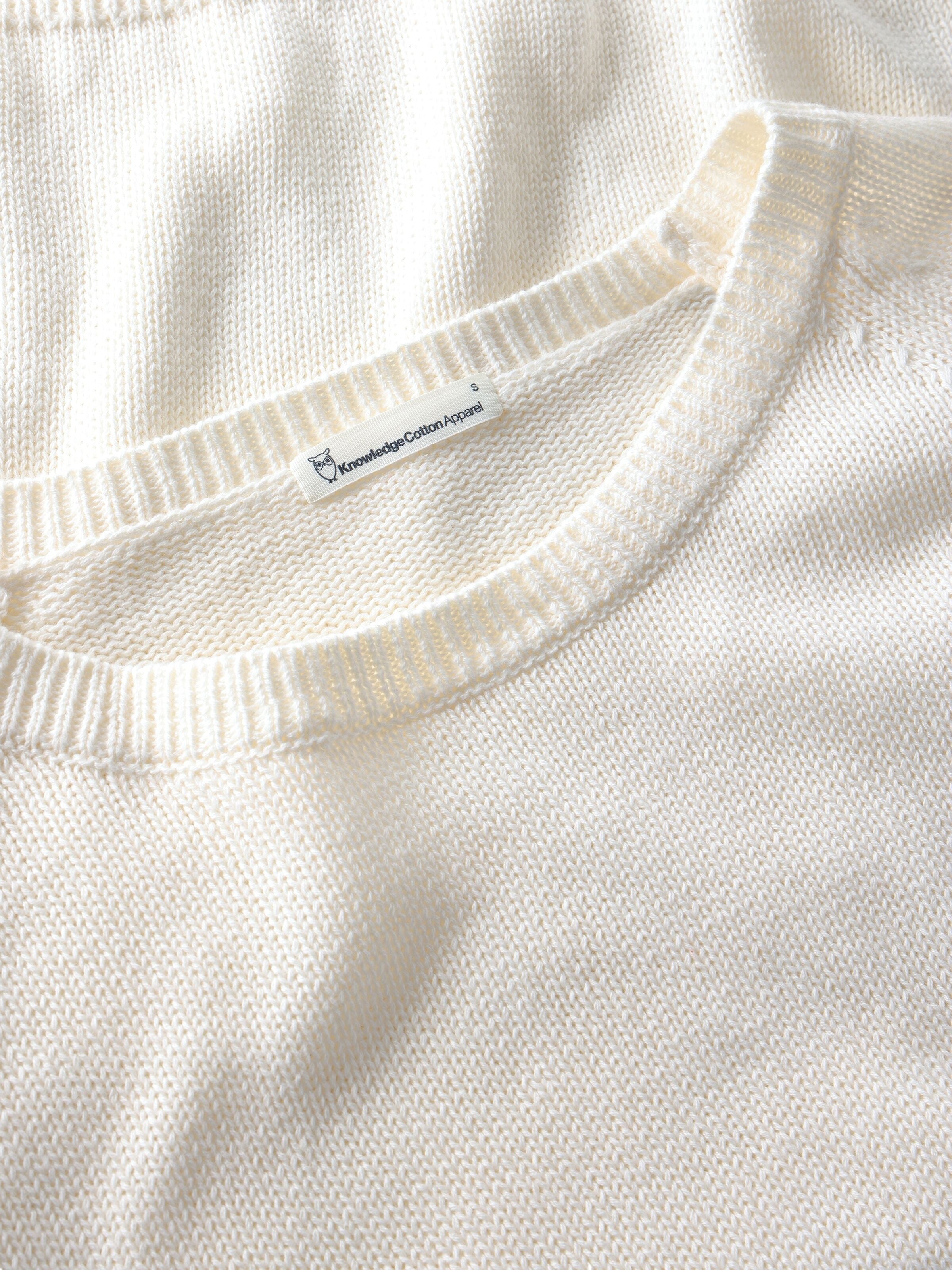 Leichter Rundhals-Pullover aus Bio-Baumwolle