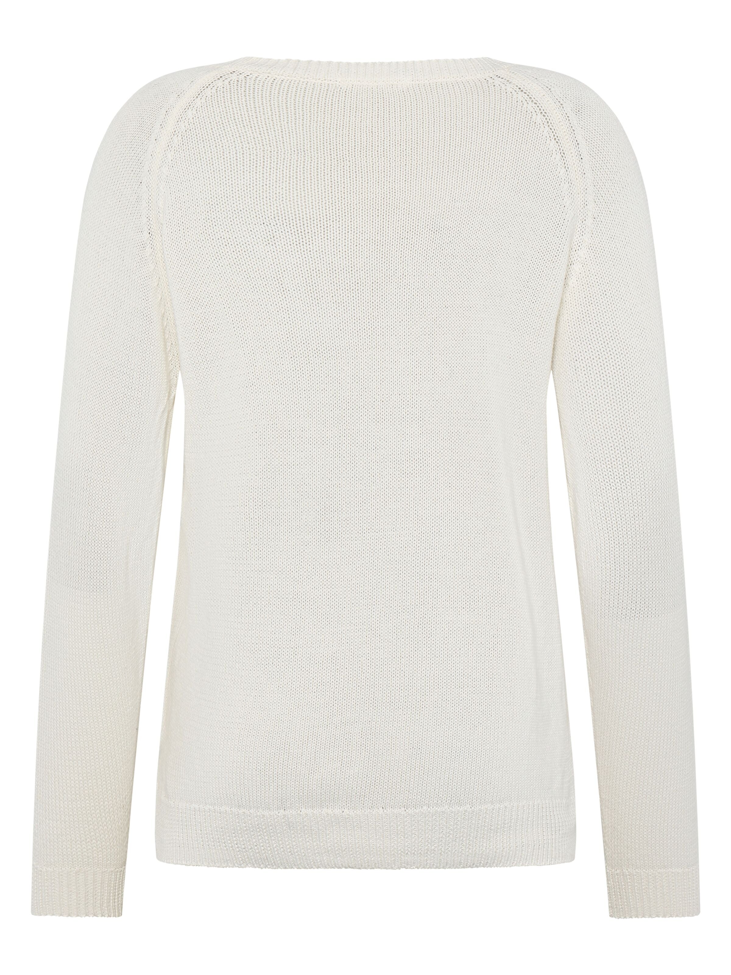 Leichter Rundhals-Pullover aus Bio-Baumwolle