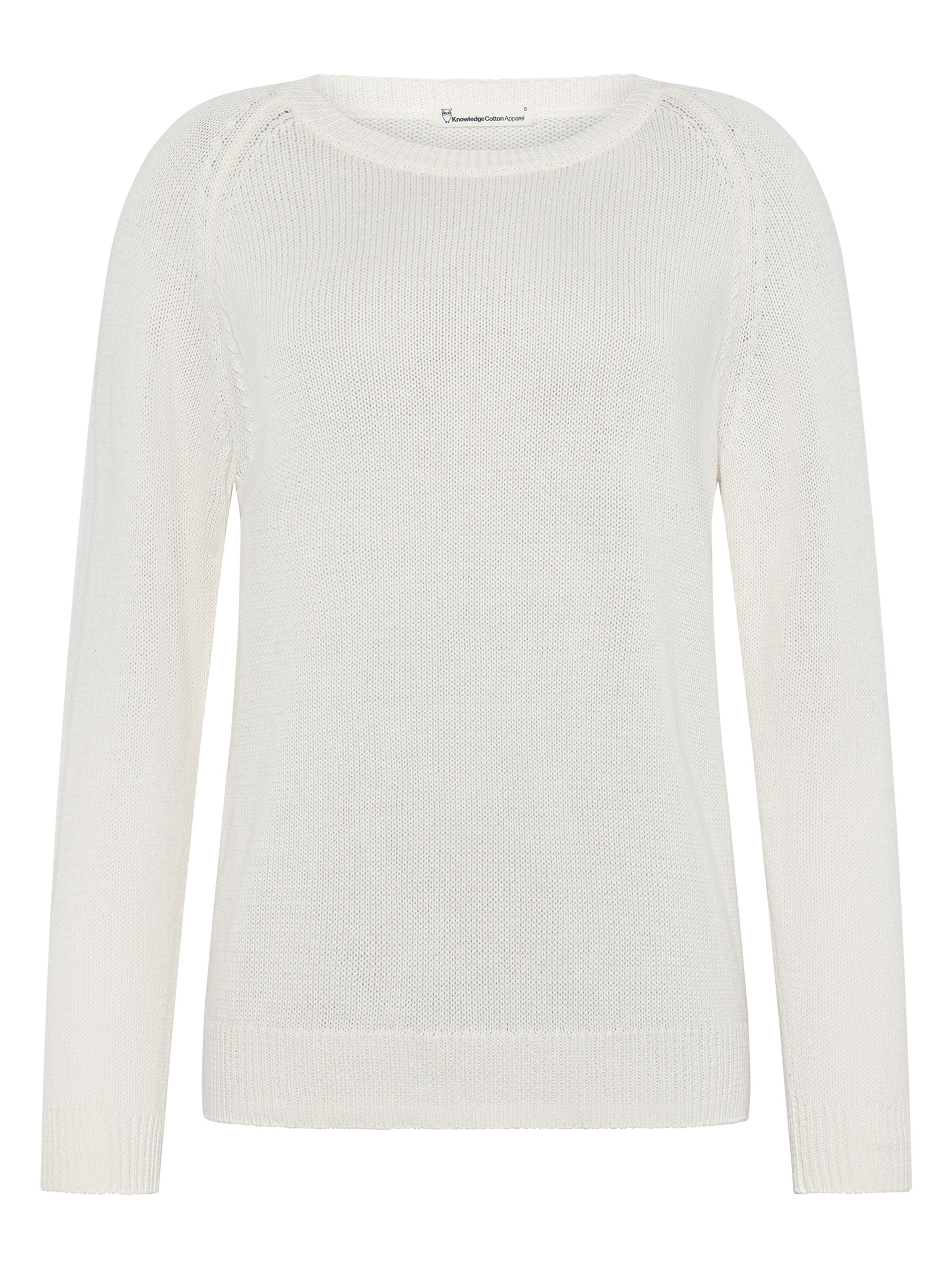 Leichter Rundhals-Pullover aus Bio-Baumwolle