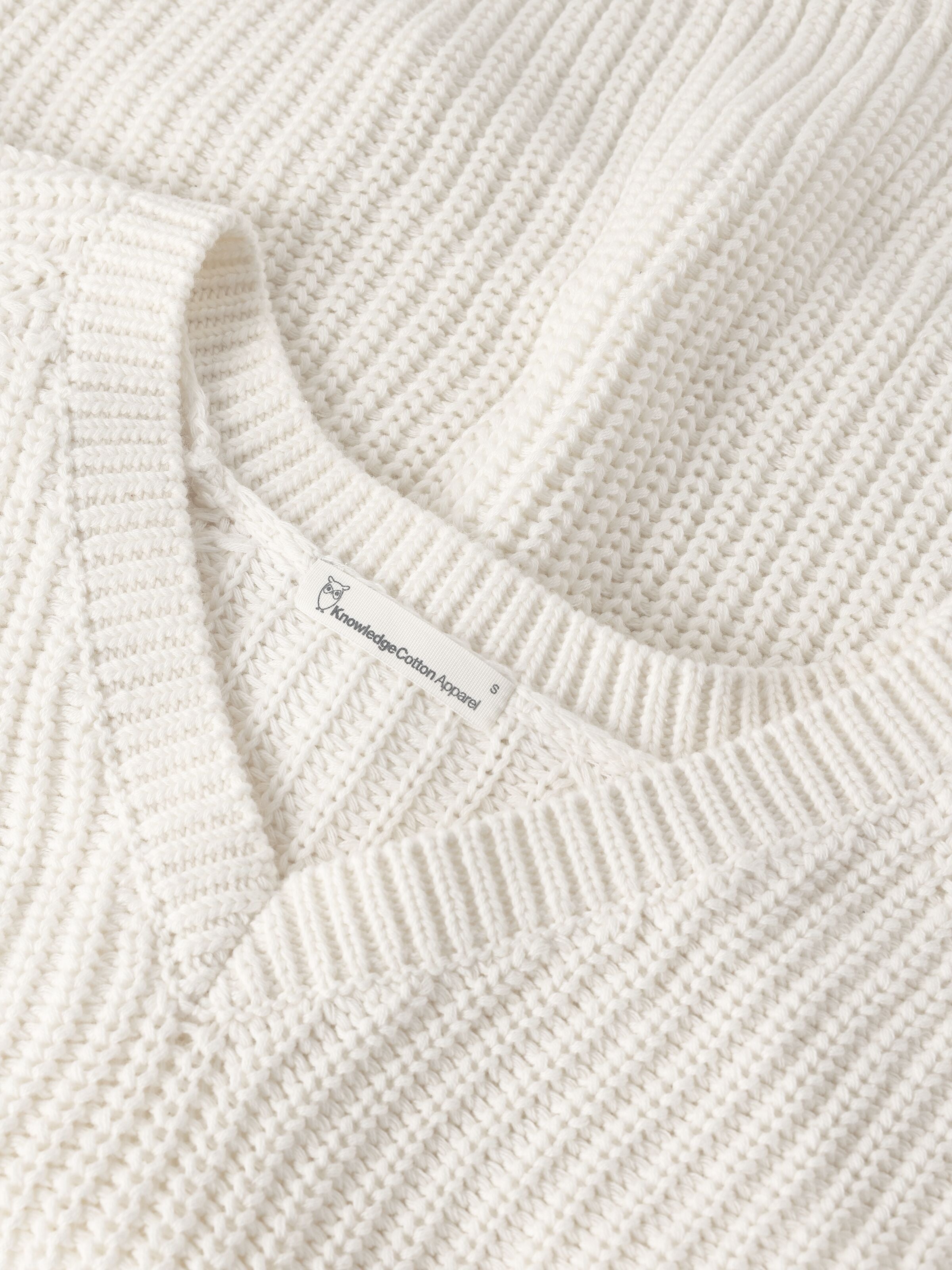 Leichter Kurzarm Pullover mit V-Ausschnitt aus Bio-Baumwolle