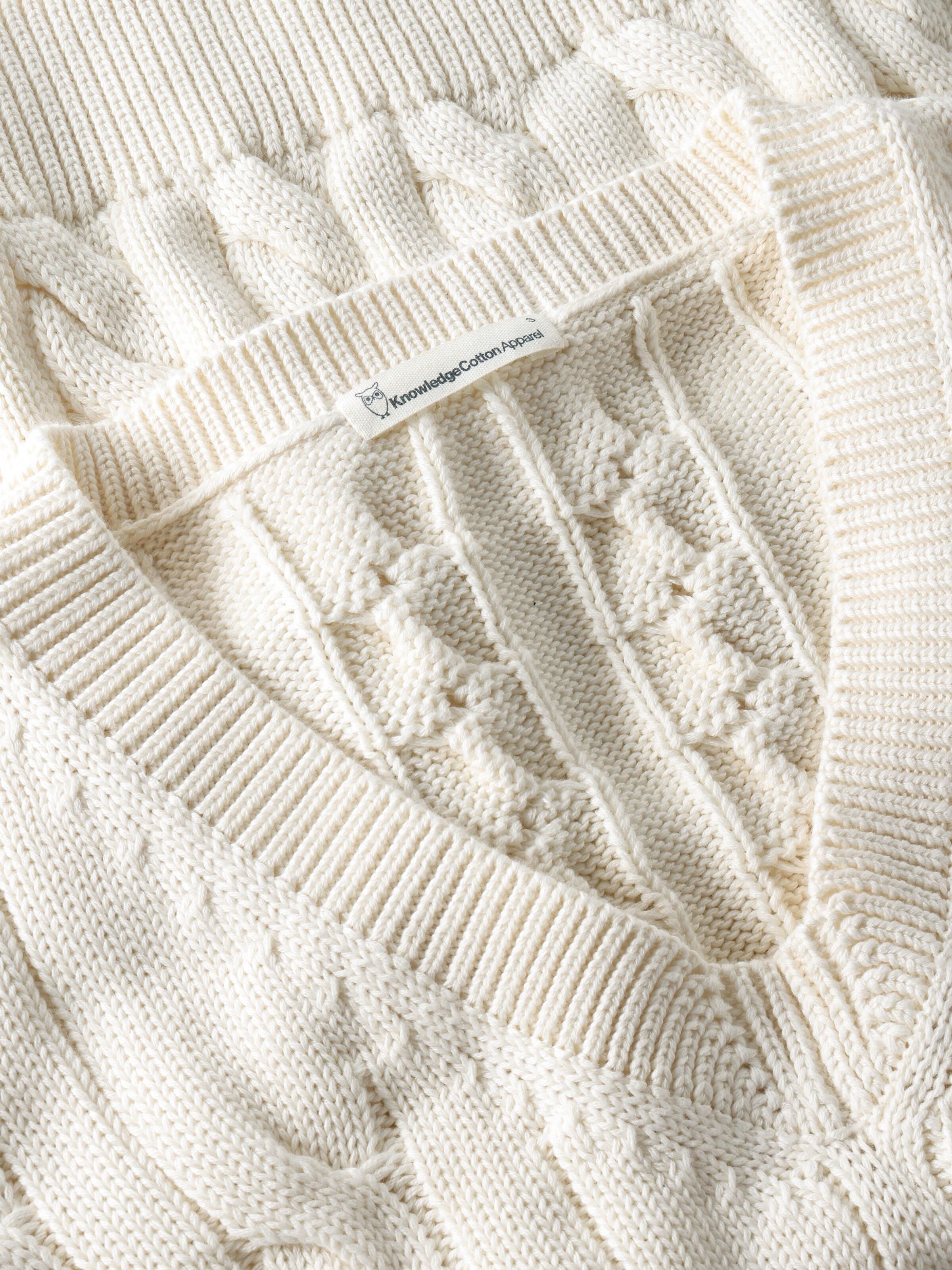 Strick-Pullunder CABLE aus Bio-Baumwolle