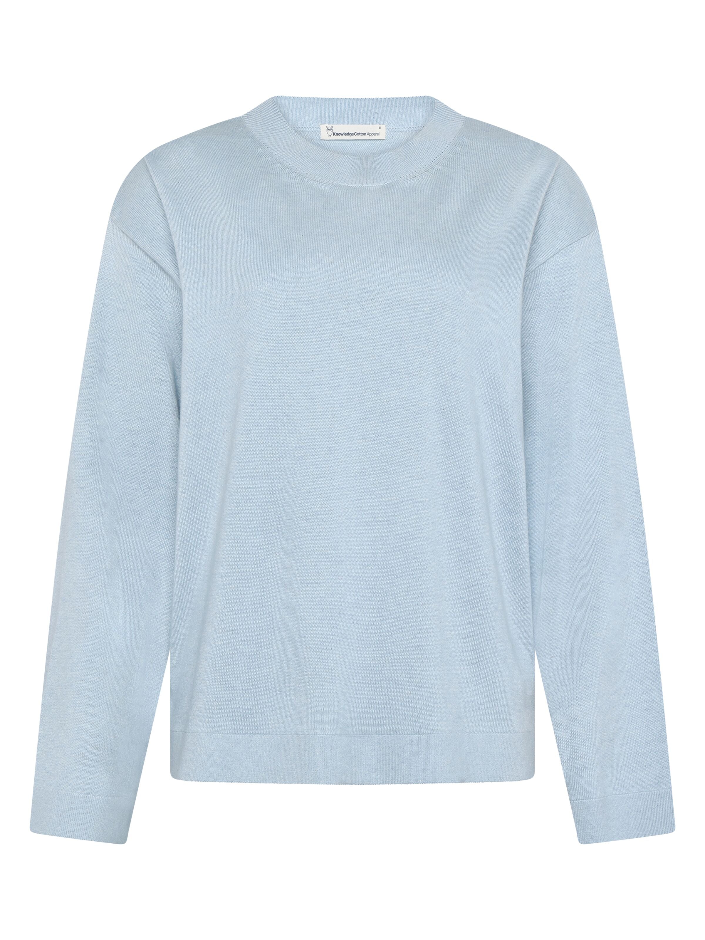 Lockerer Pullover aus leichtem Bio-Baumwollmix