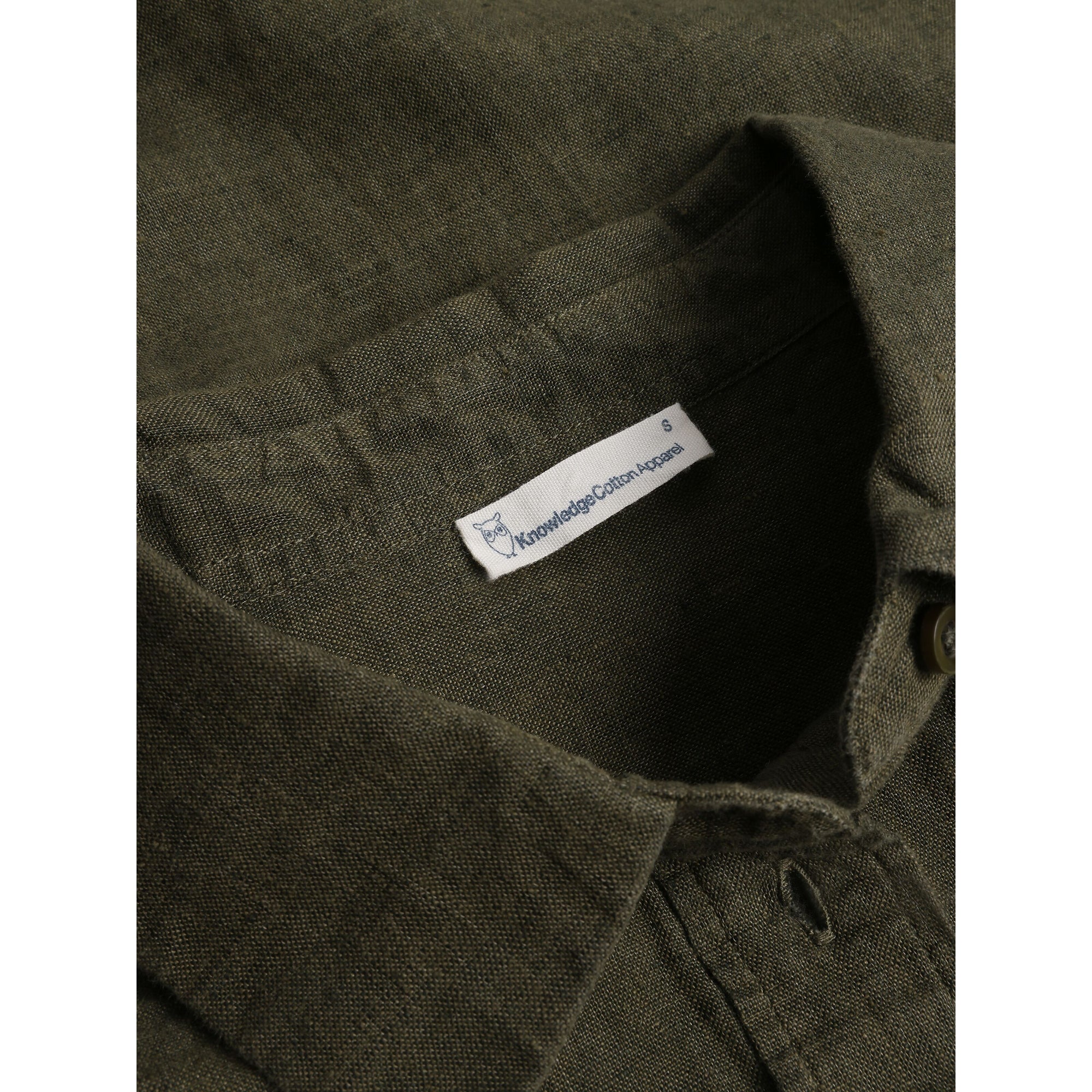 Lockeres Leinenhemd mit langen Ärmeln - Bio-Leinen GOTS/Vegan