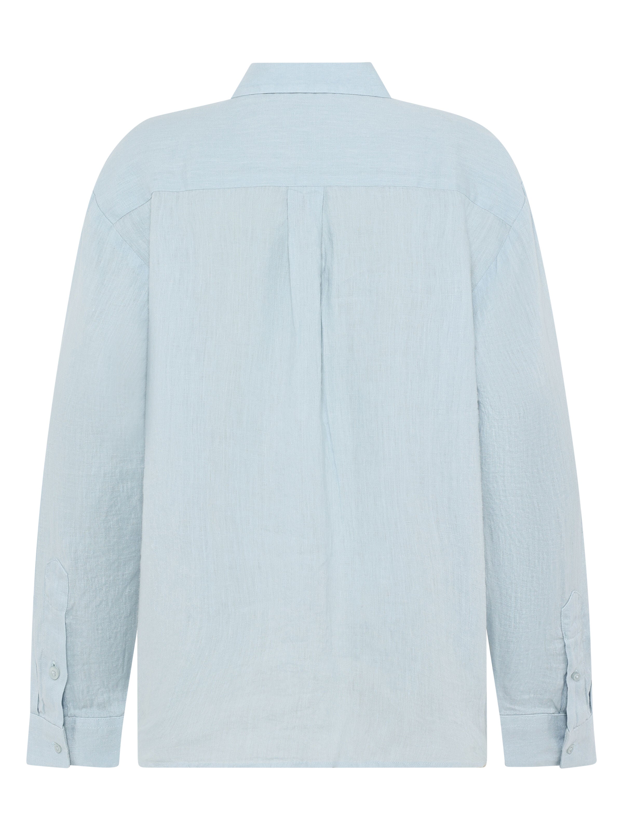 Lockeres Leinenhemd mit langen Ärmeln - Bio-Leinen GOTS/Vegan