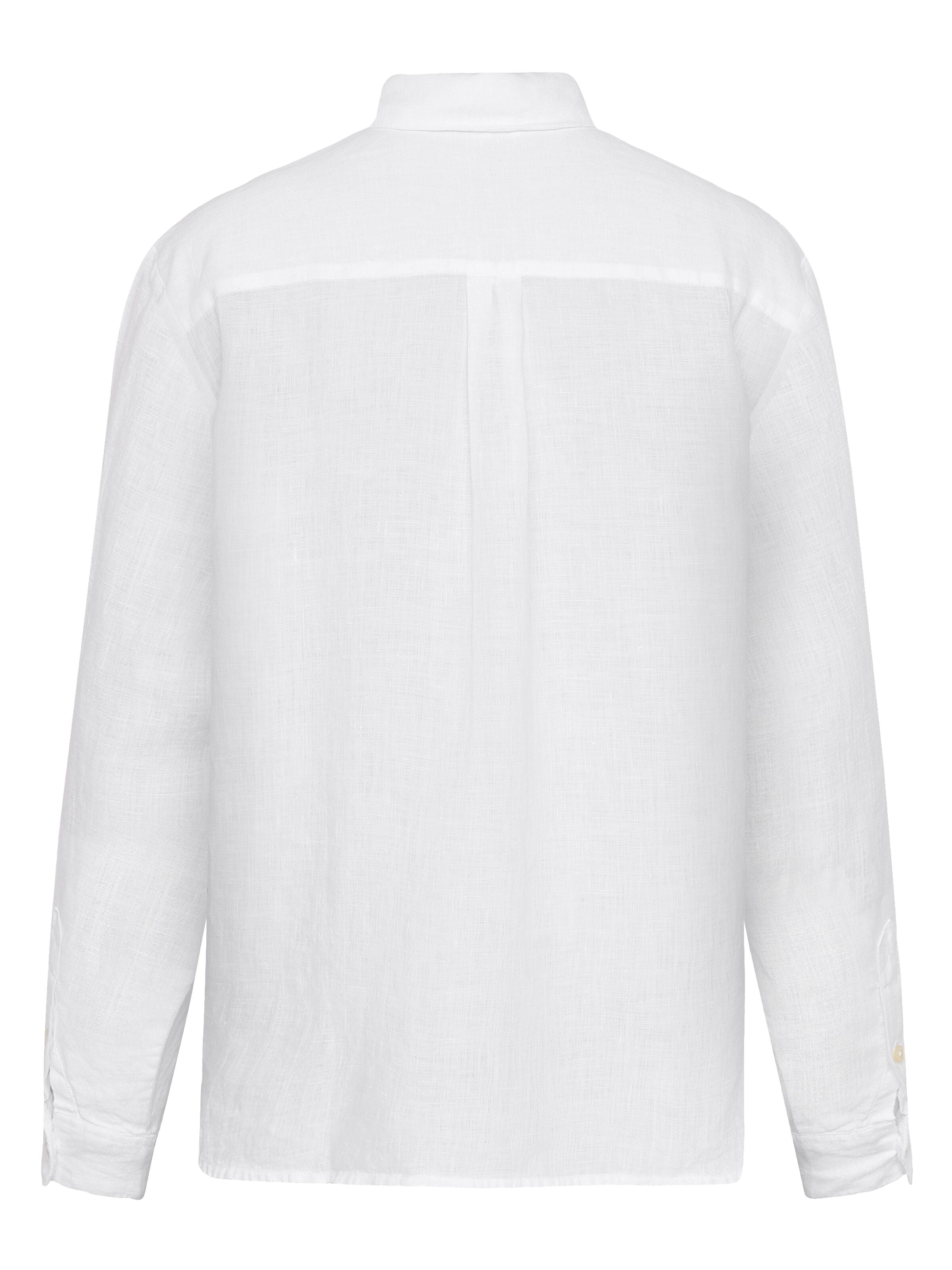 Lockeres Leinenhemd mit langen Ärmeln - Bio-Leinen GOTS/Vegan