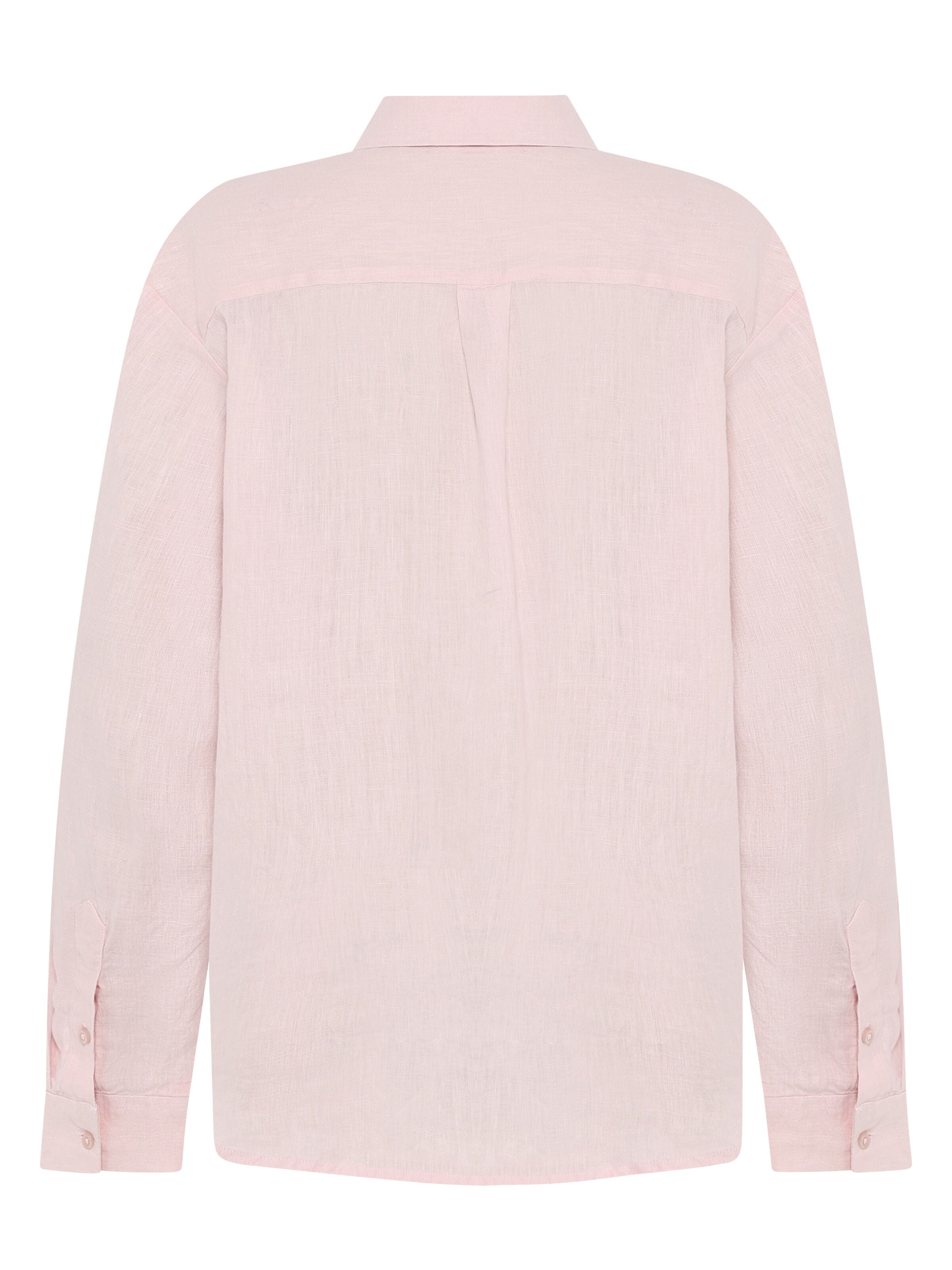 Lockeres Leinenhemd mit langen Ärmeln - Bio-Leinen GOTS/Vegan