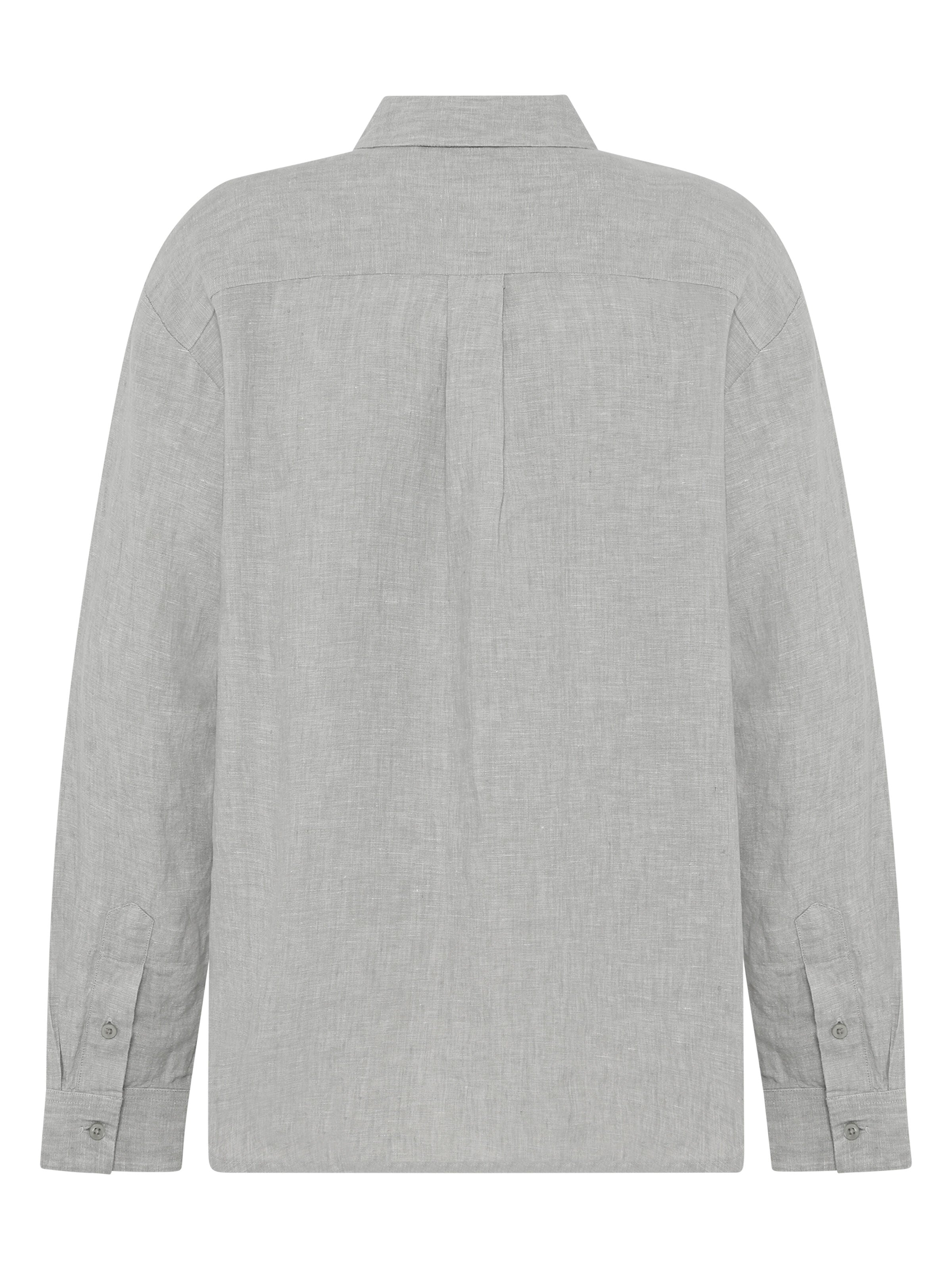 Lockeres Leinenhemd mit langen Ärmeln - Bio-Leinen GOTS/Vegan