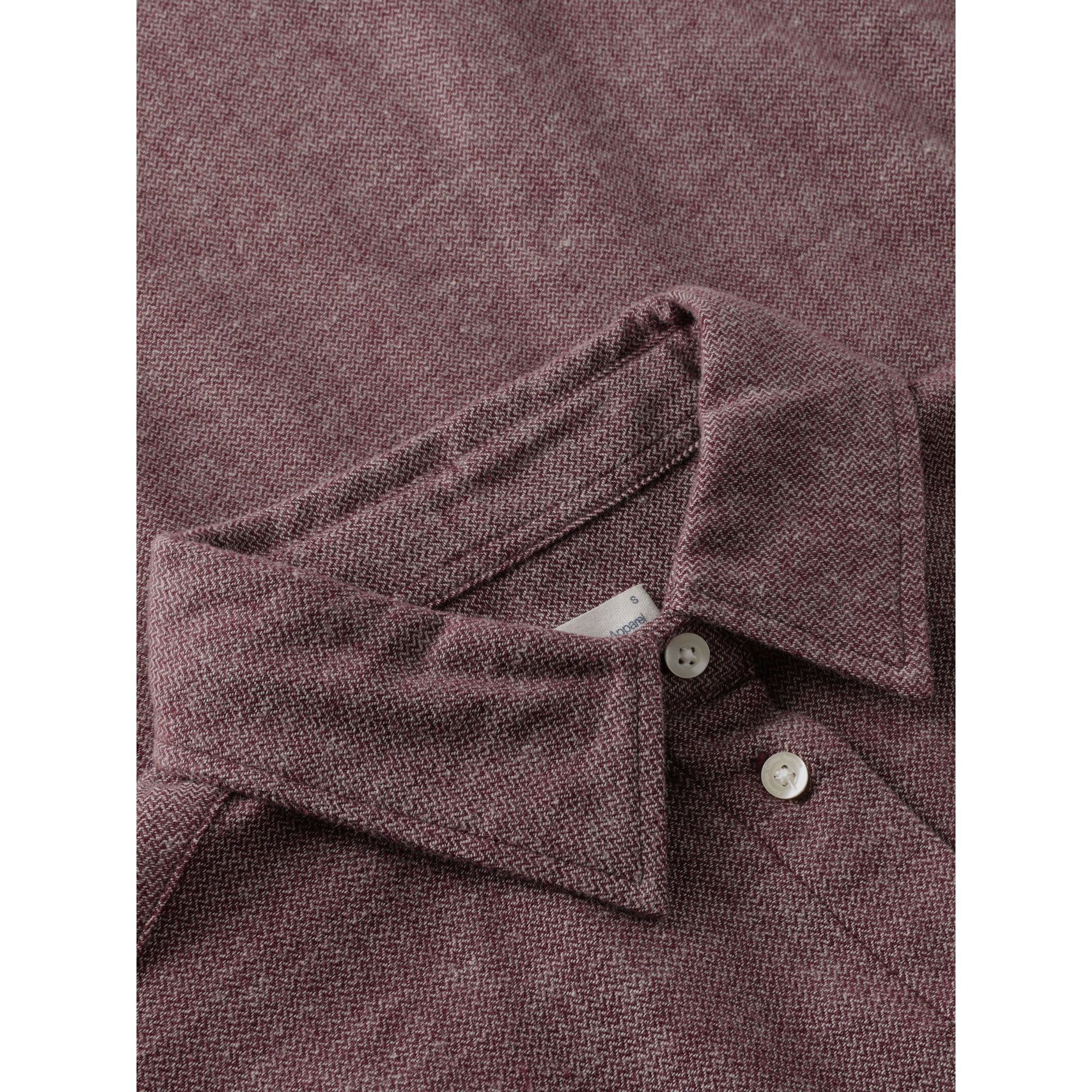 Flanellbluse aus Bio-Baumwolle ROC/GOTS/Vegan