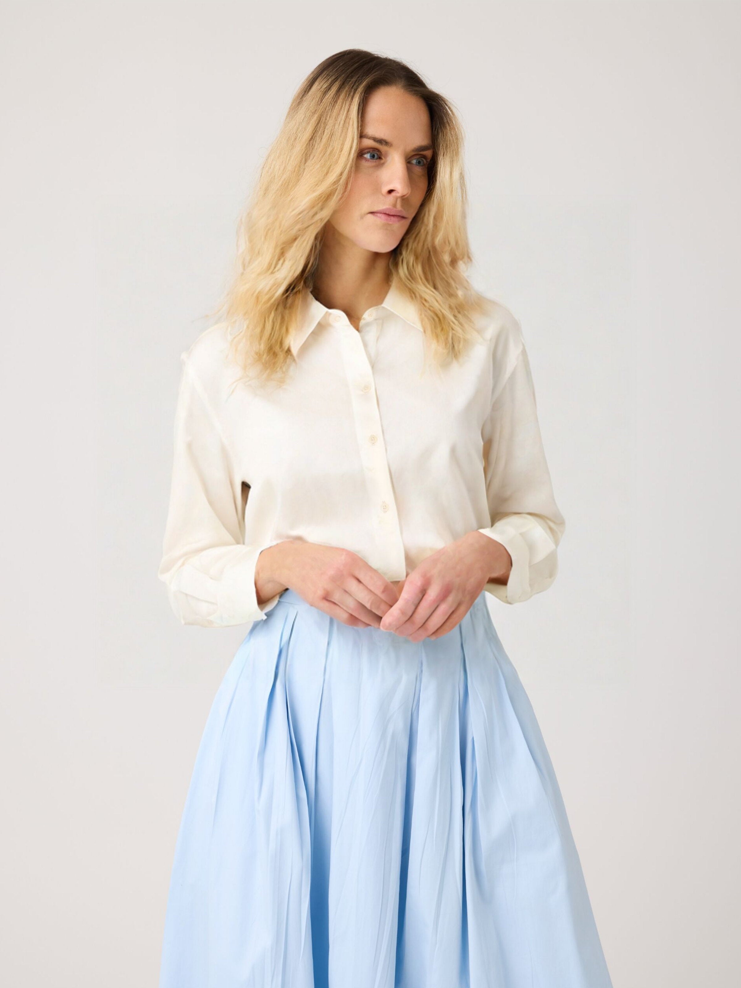 Lockere Bluse DEW aus Bio-Baumwolle