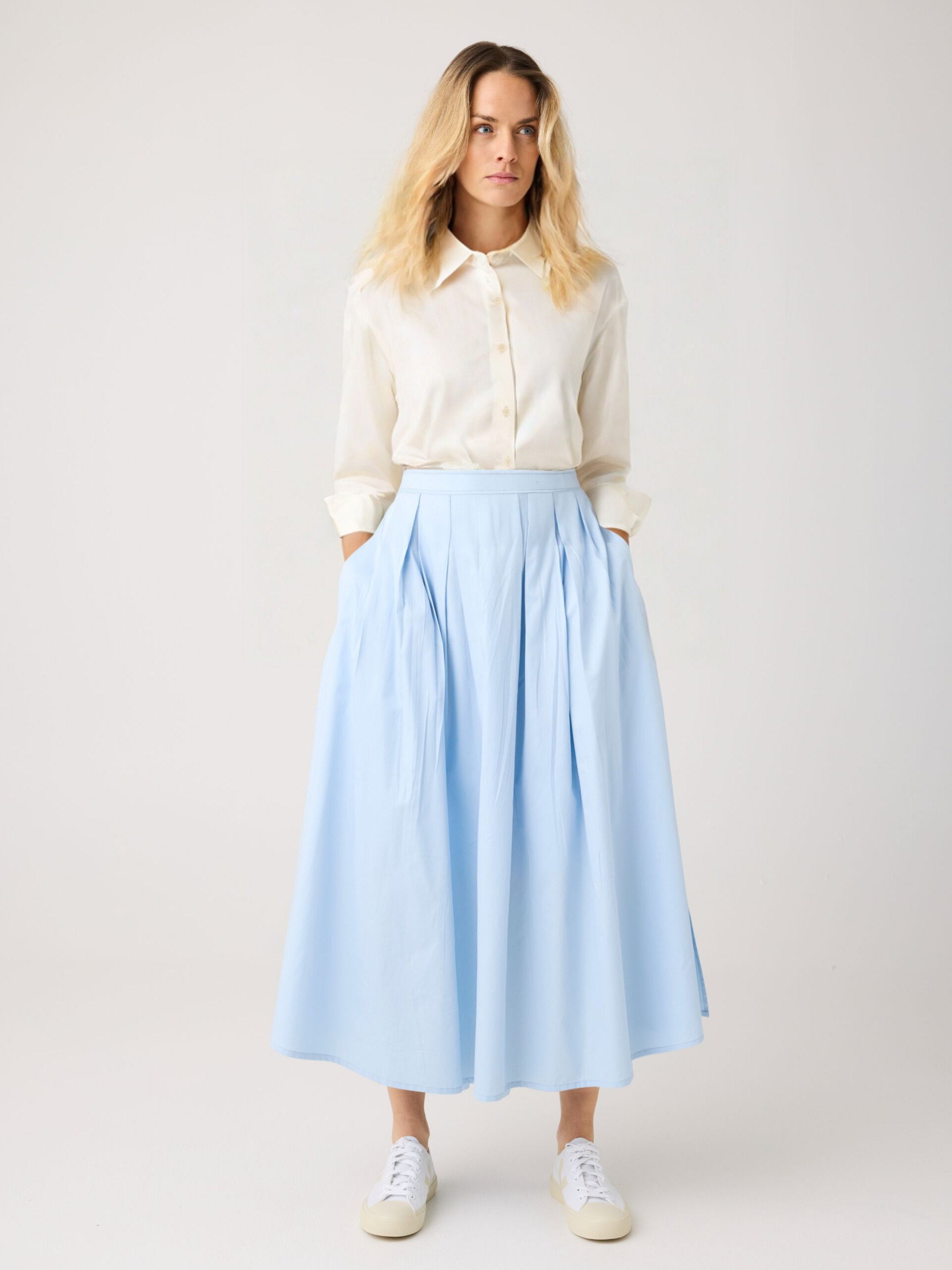 Lockere Bluse DEW aus Bio-Baumwolle