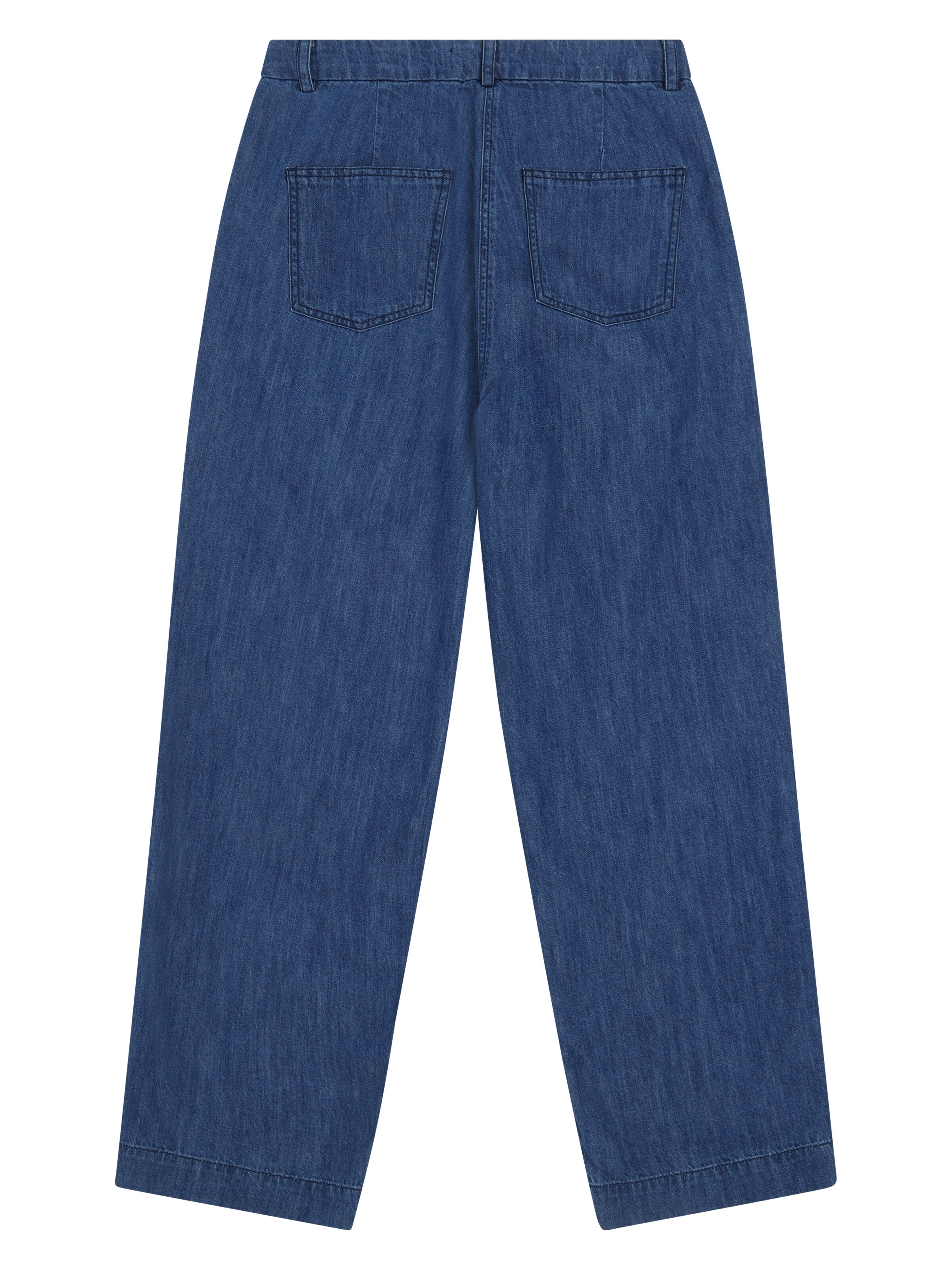 Lockere Denim-Hose Jeans aus Bio-Baumwolle