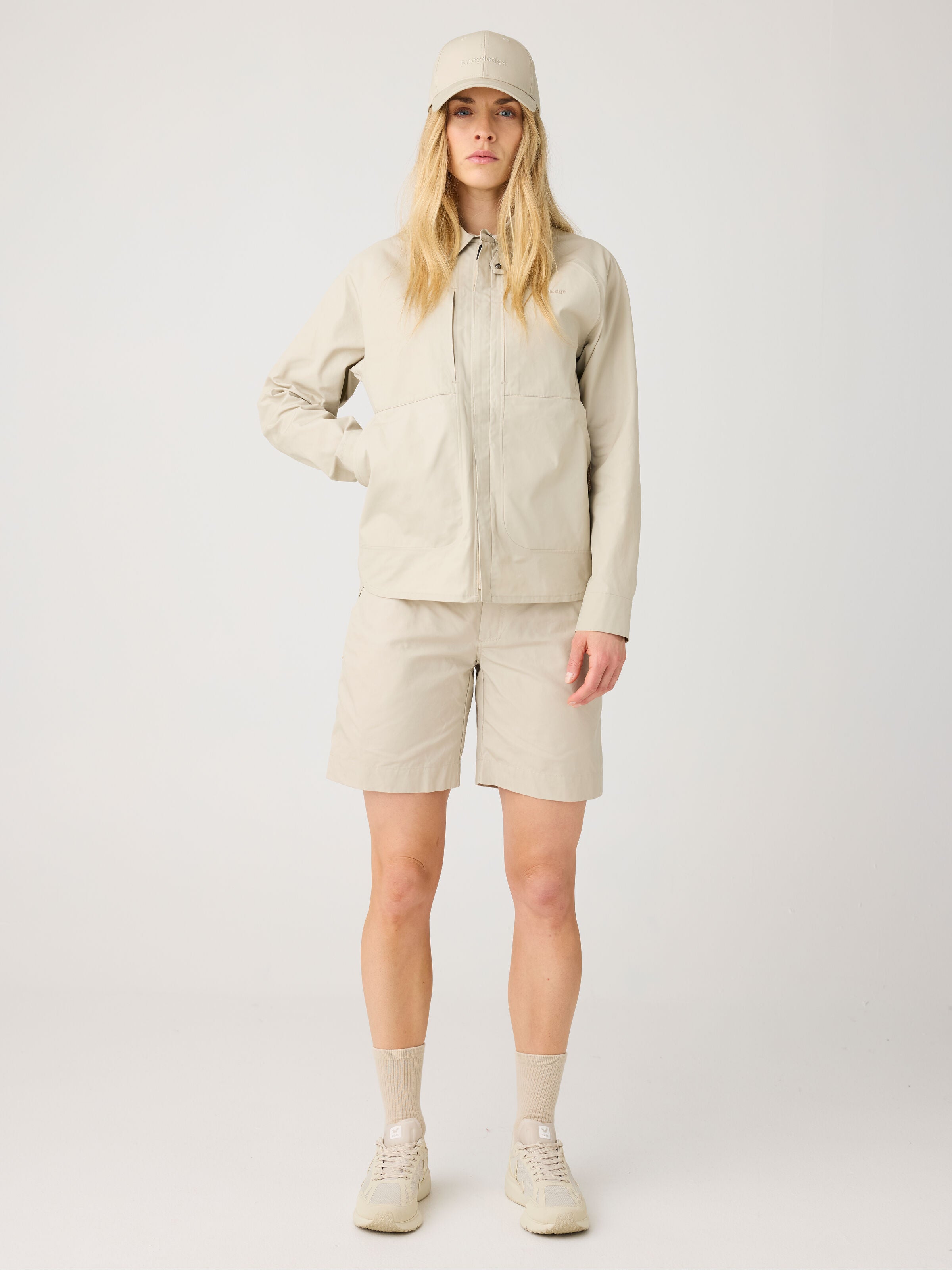 Jacke VENT CANVAS 200 aus Bio-Baumwolle - Damen